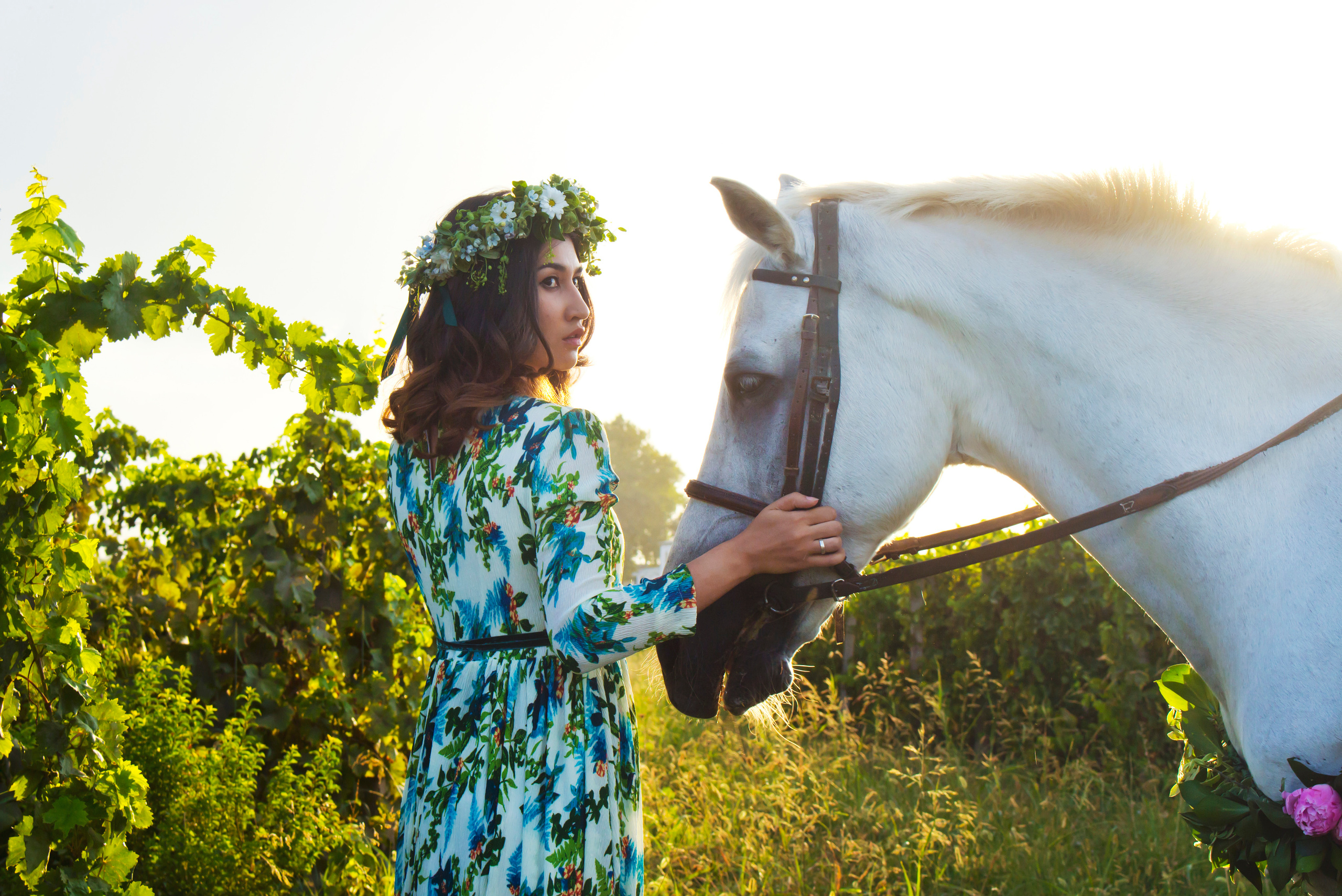 С лошадьми. Женский и семейный фотограф в Ташкенте