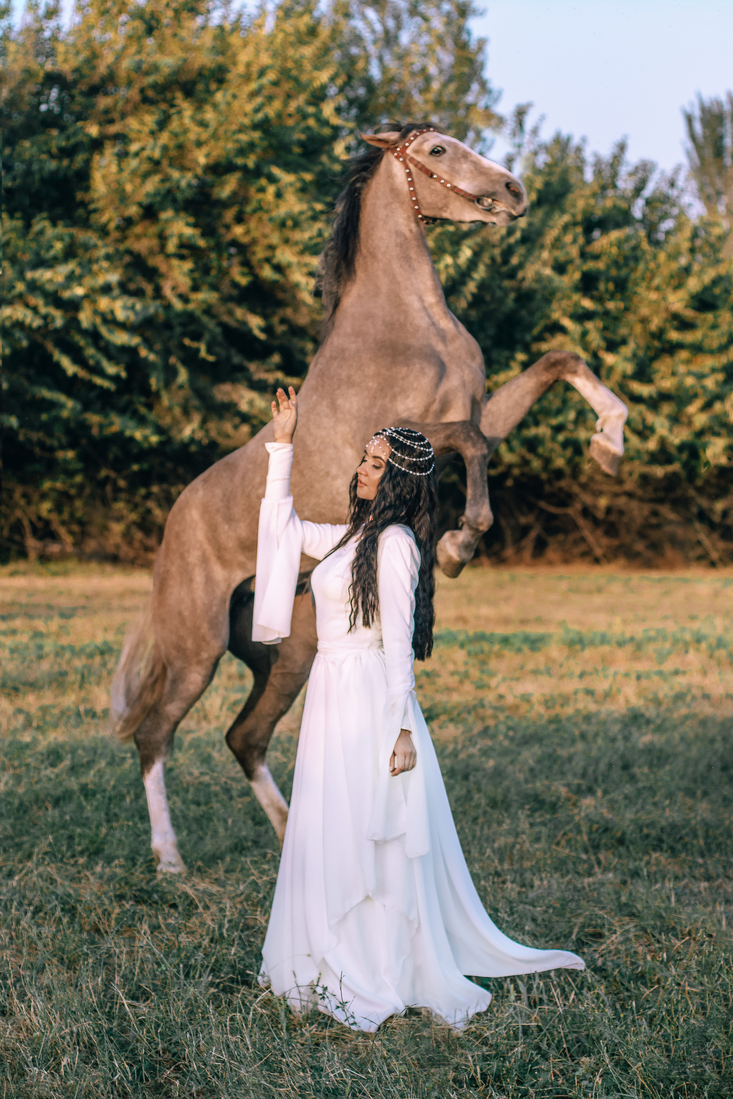 С лошадьми. Женский и семейный фотограф в Ташкенте