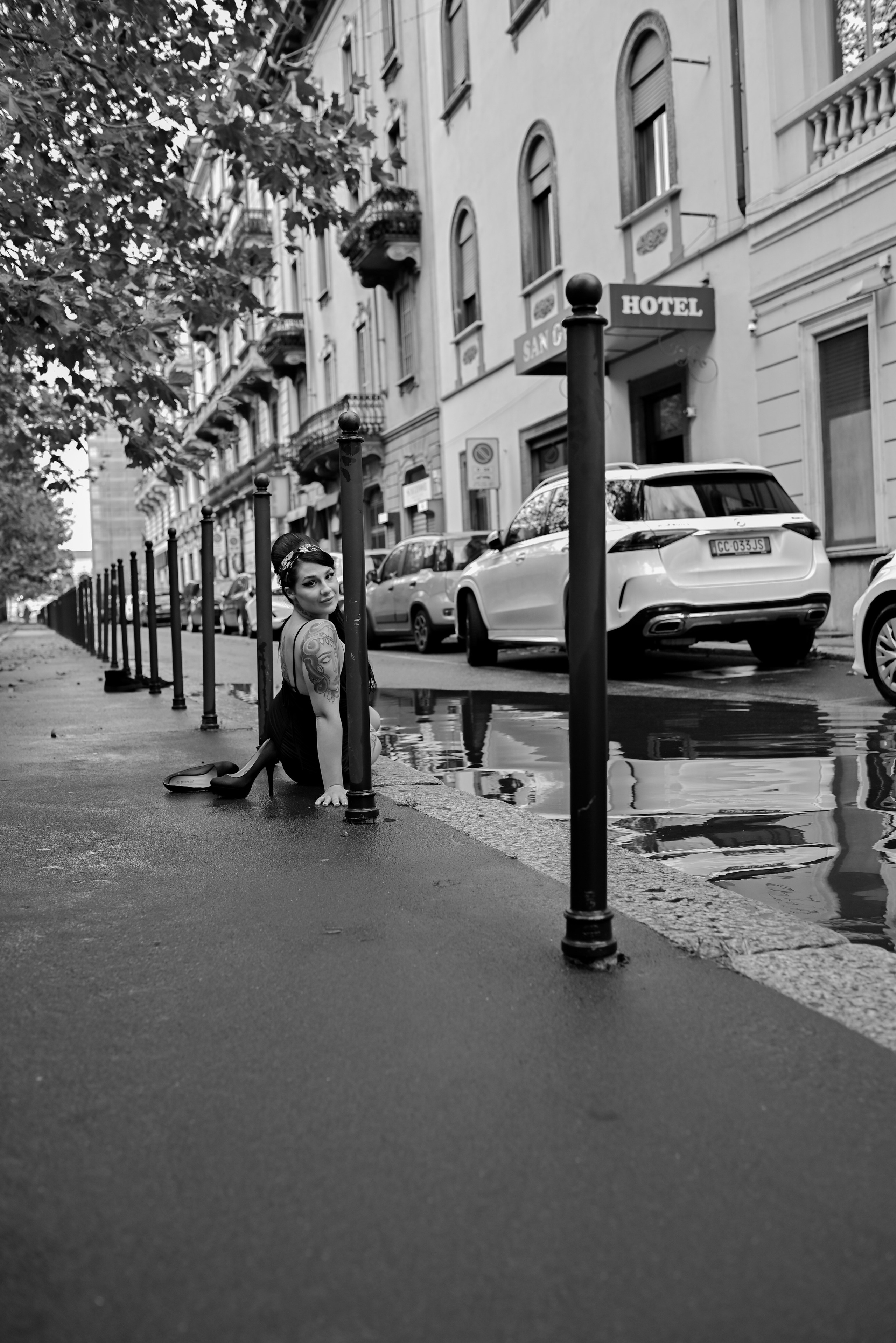 Scatti per far andare l’acqua di traverso all’ex