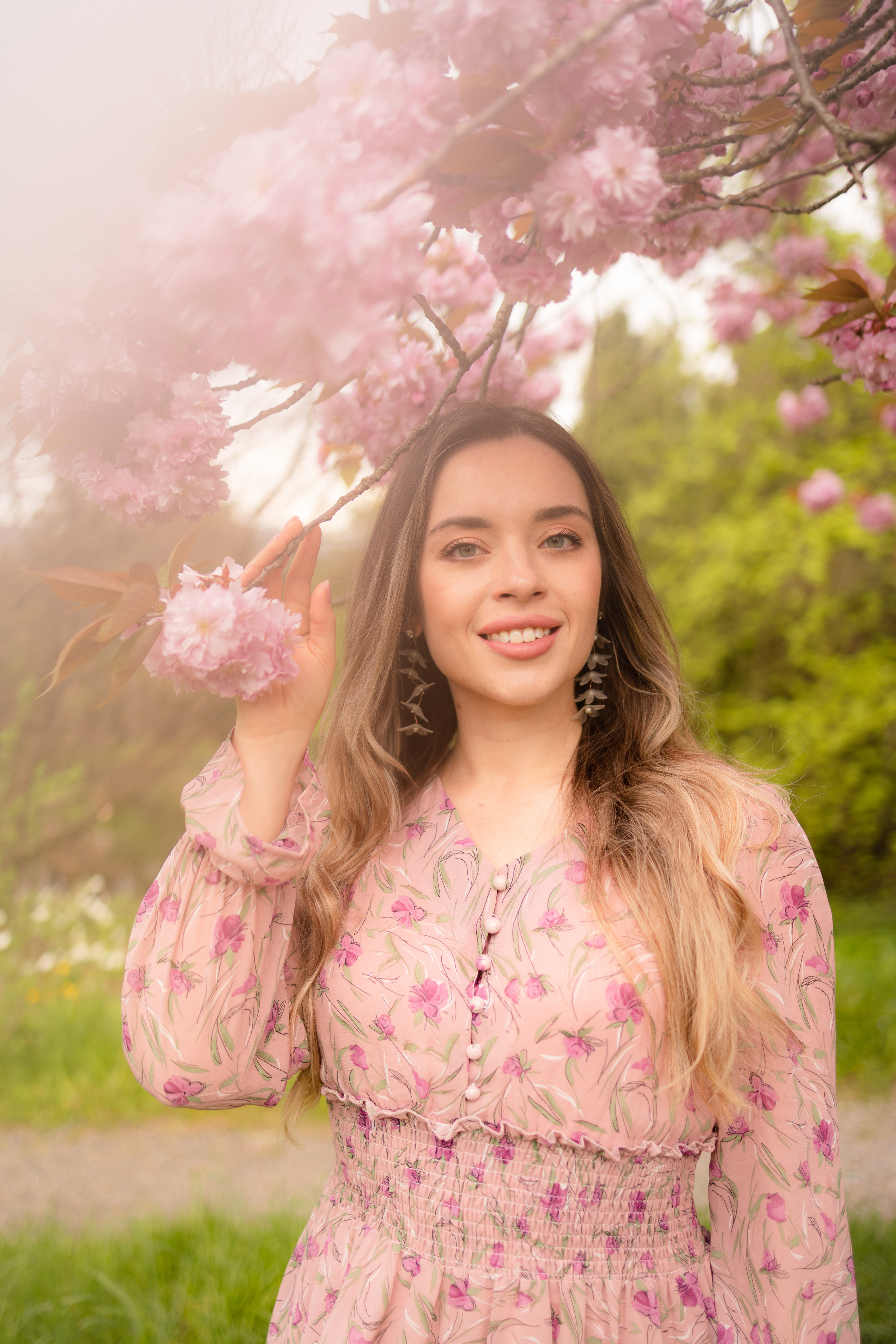 Cherry blossom. Family photographer Zurich & Switzerland Daria Moore