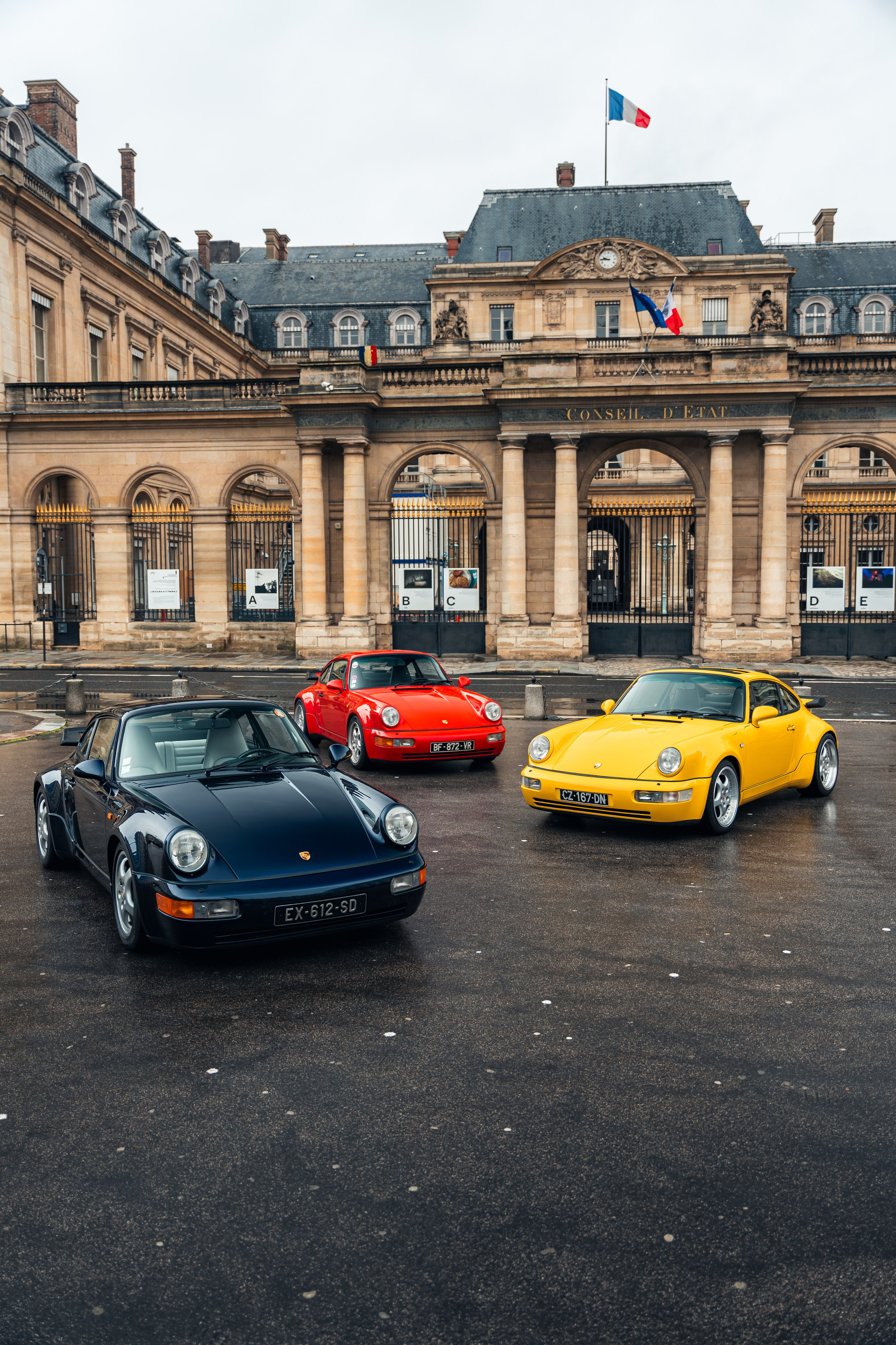 Porsches 964 Turbo. Photographer in Paris — Vitalii Motruk