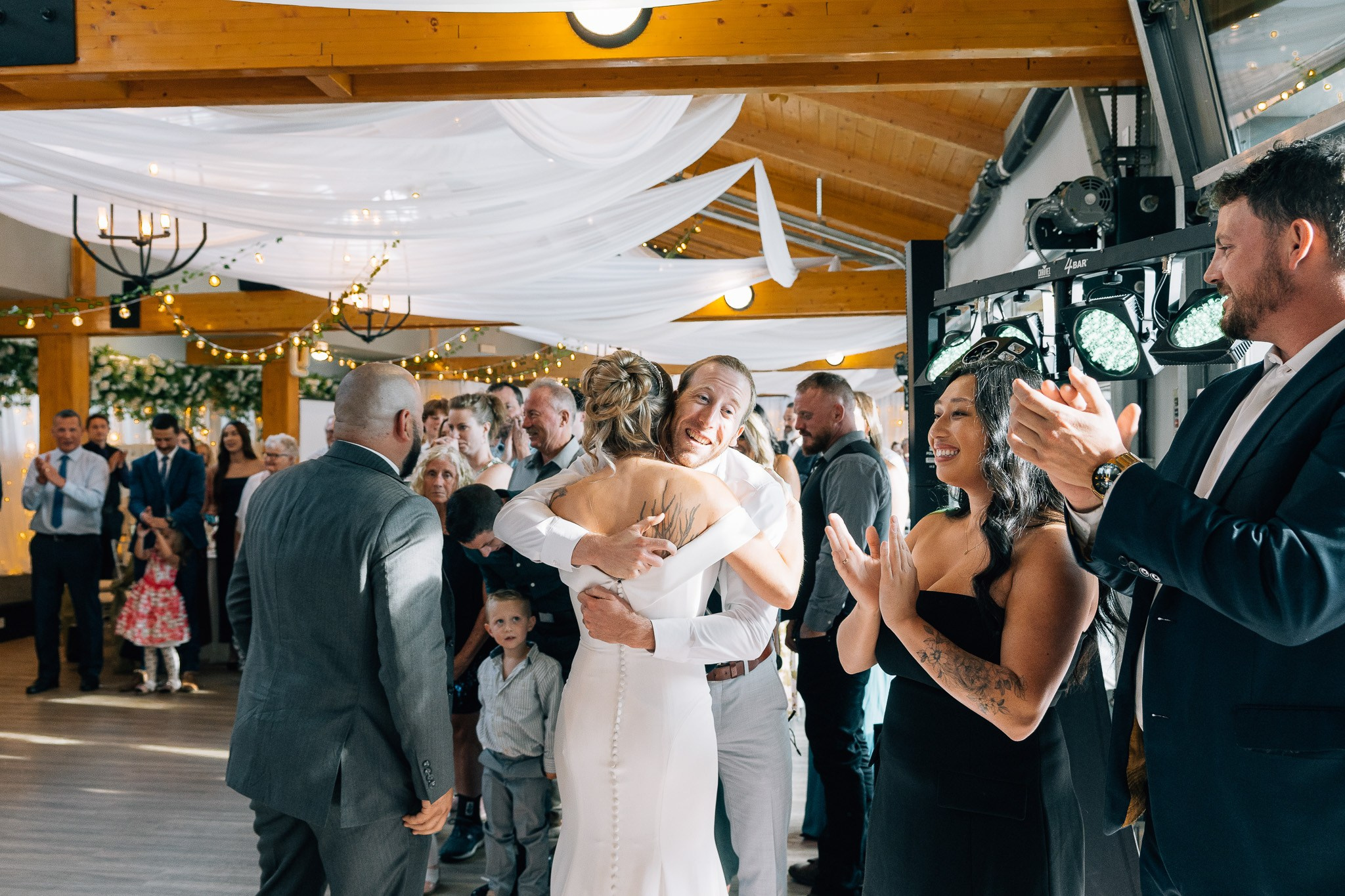 Wedding in a Bragg Creek, Alberta