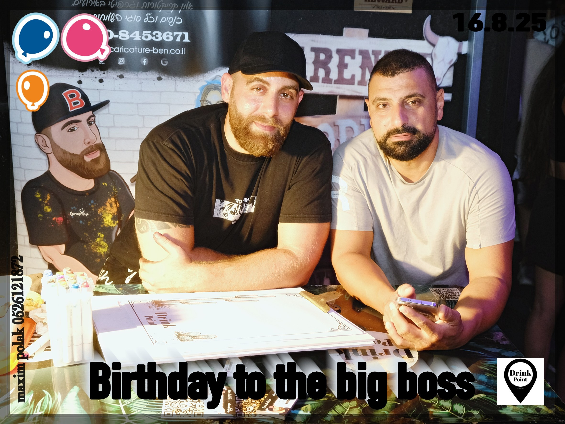 DRINK POINT. Middle East Photo Agency — Photography & Event Magnets — סוכנות צילום והדפסת מגנטים לאירועים