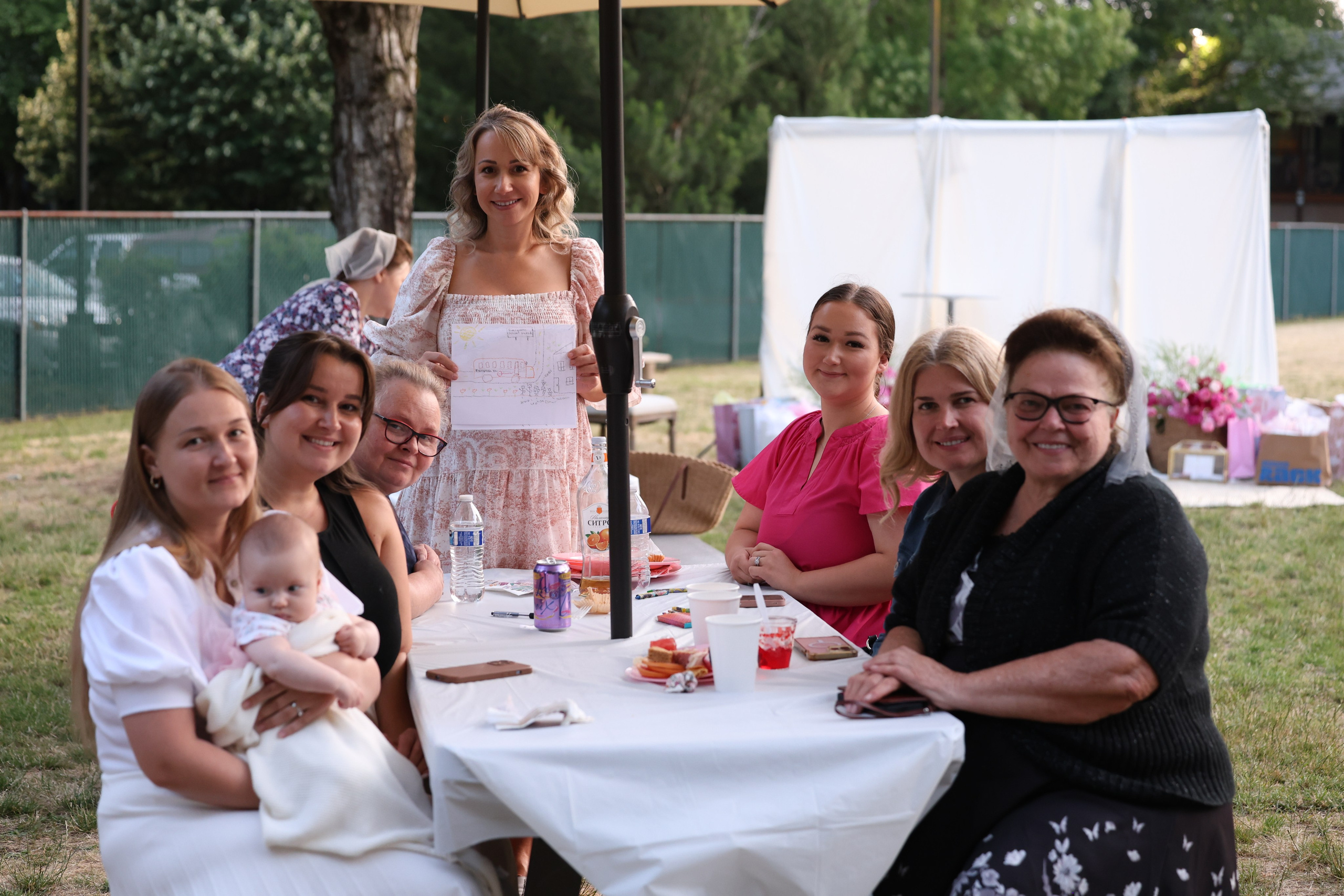 Natasha’s baby shower 6-24-25. Smirna Christian Church