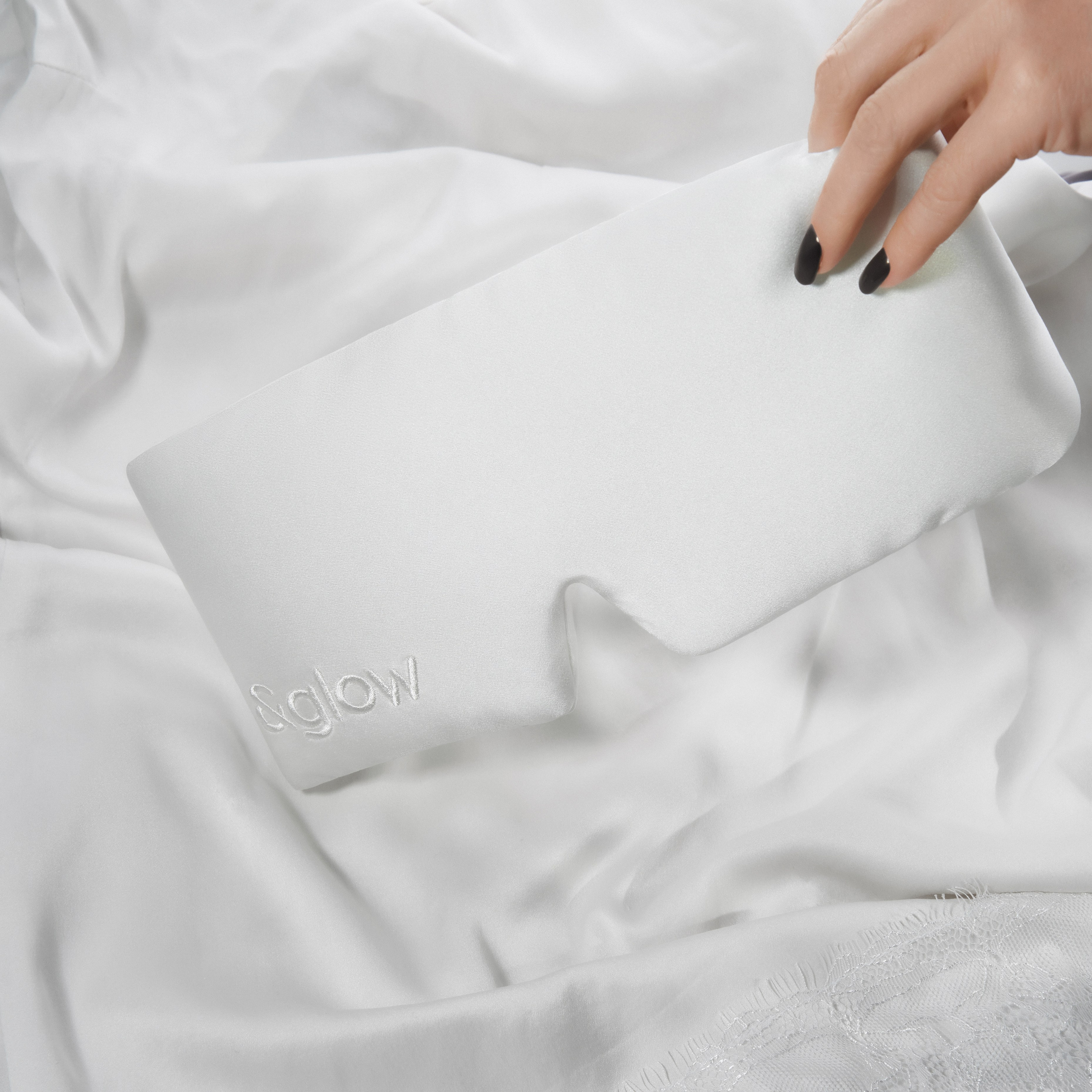 High-Quality Product Photography for Silk Sleep Mask | Luxury E-Commerce Content