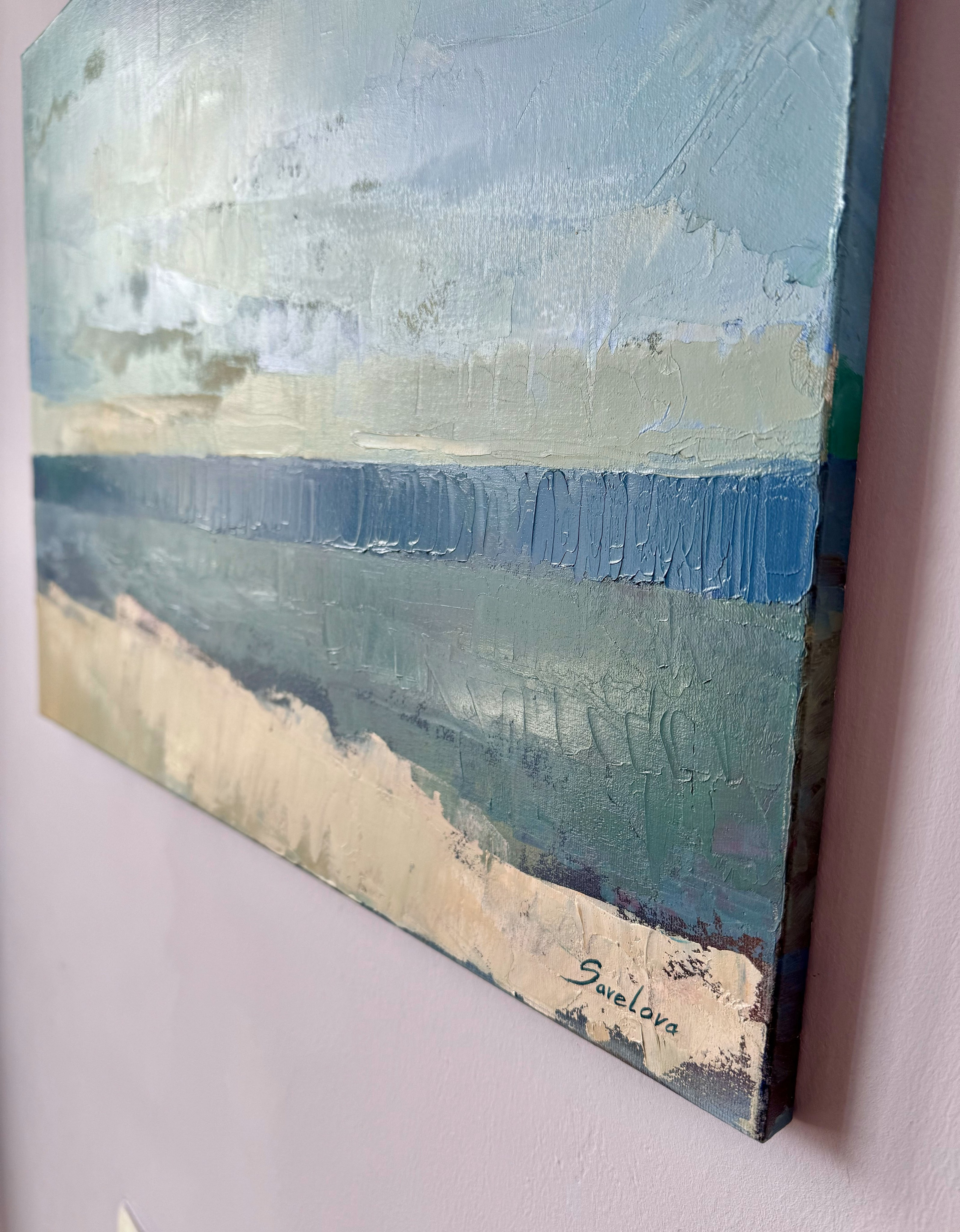 «Sea ​​today». Художник живописец Савелова Ольга