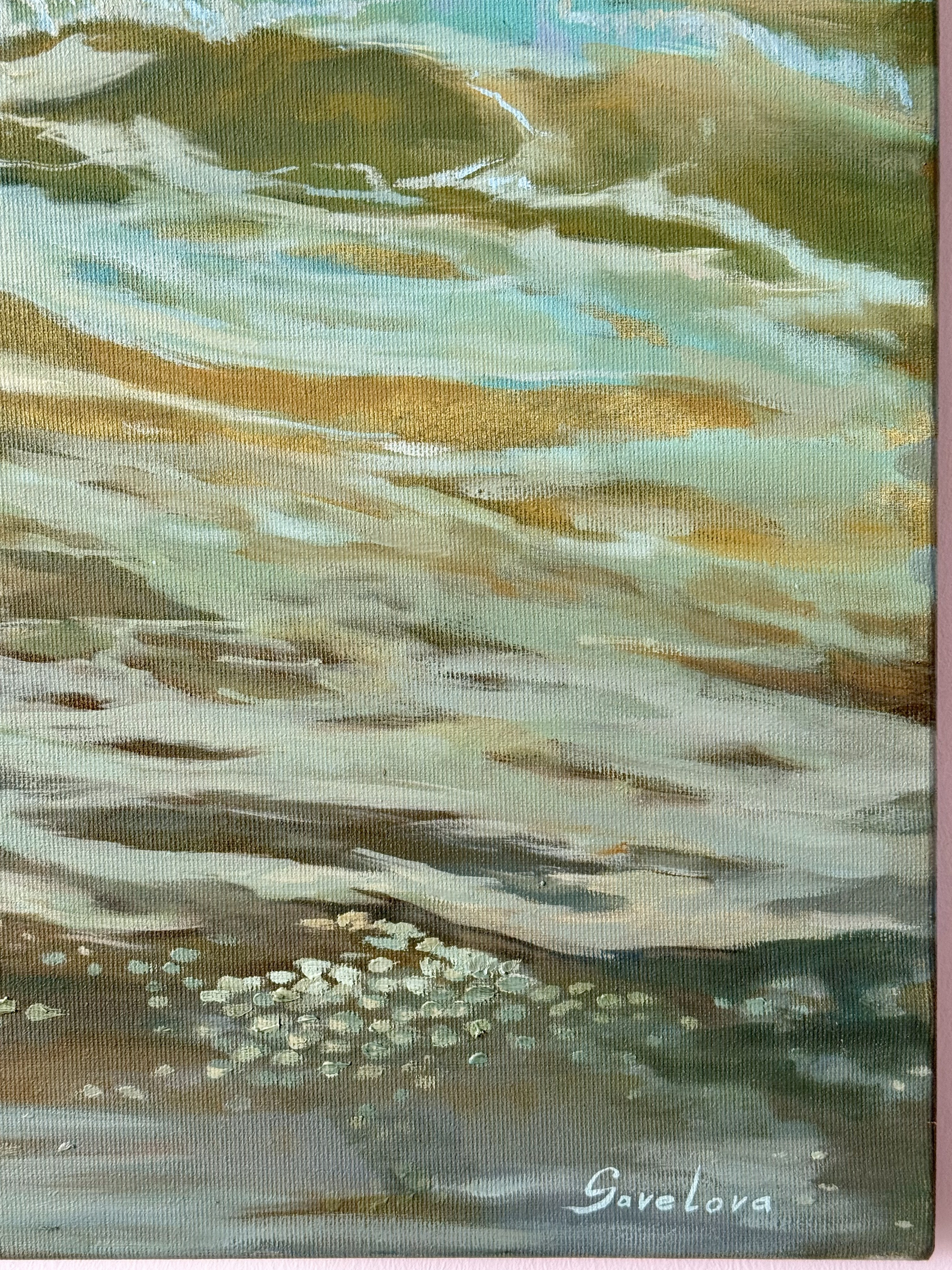 «The wave». Художник живописец Савелова Ольга