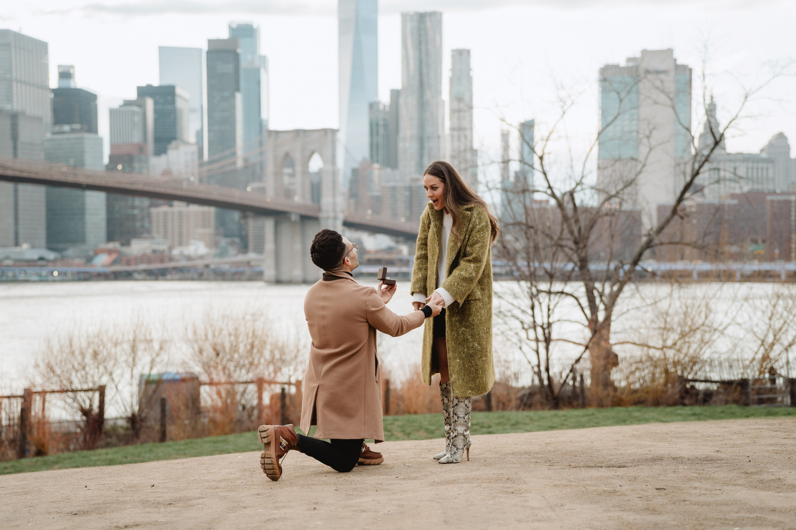 Castenzio&Brenna Proposal. Photographer in New York Faery By Mary