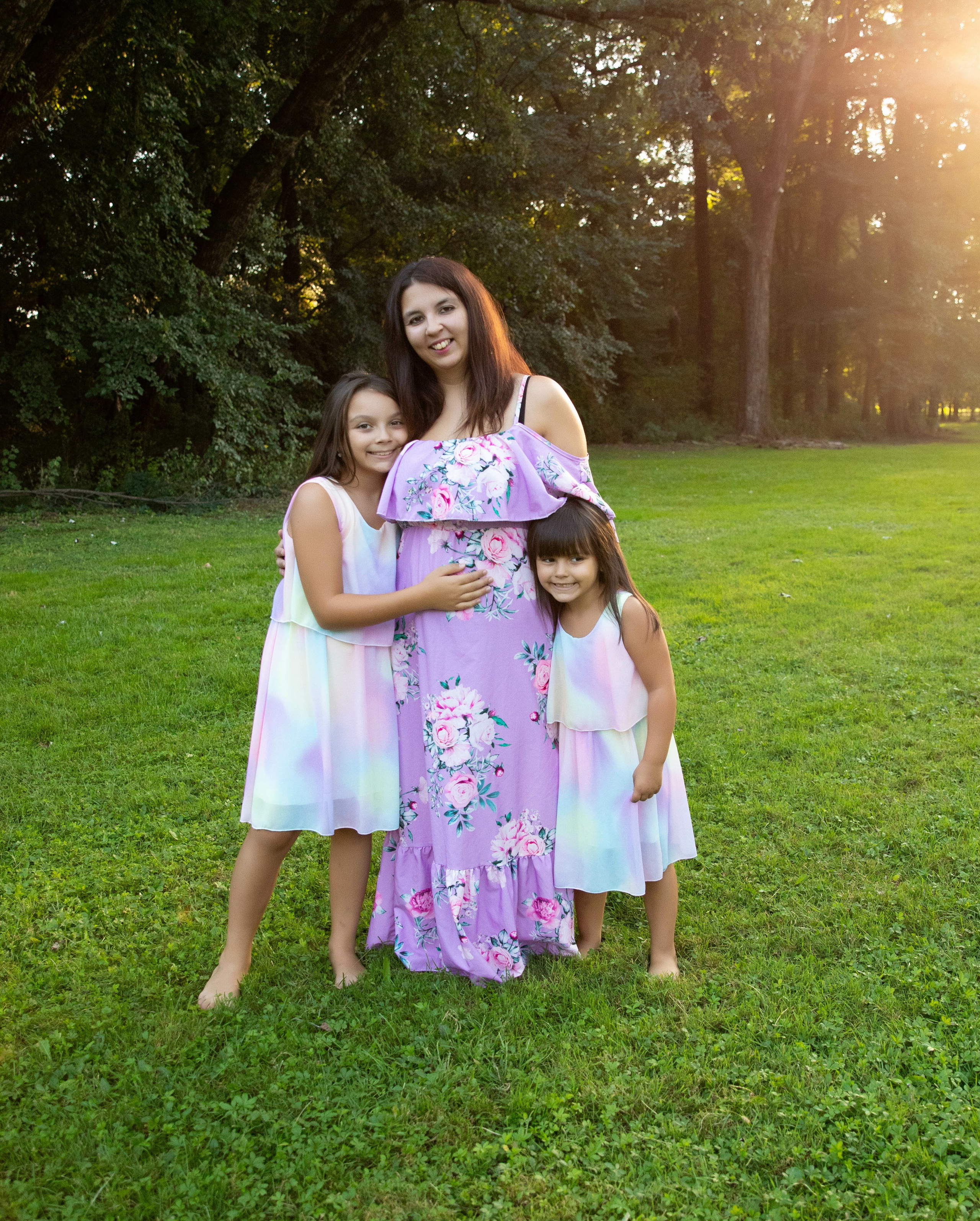 Jennifer e la sua bellissima famiglia. Luci e Capricci Photography