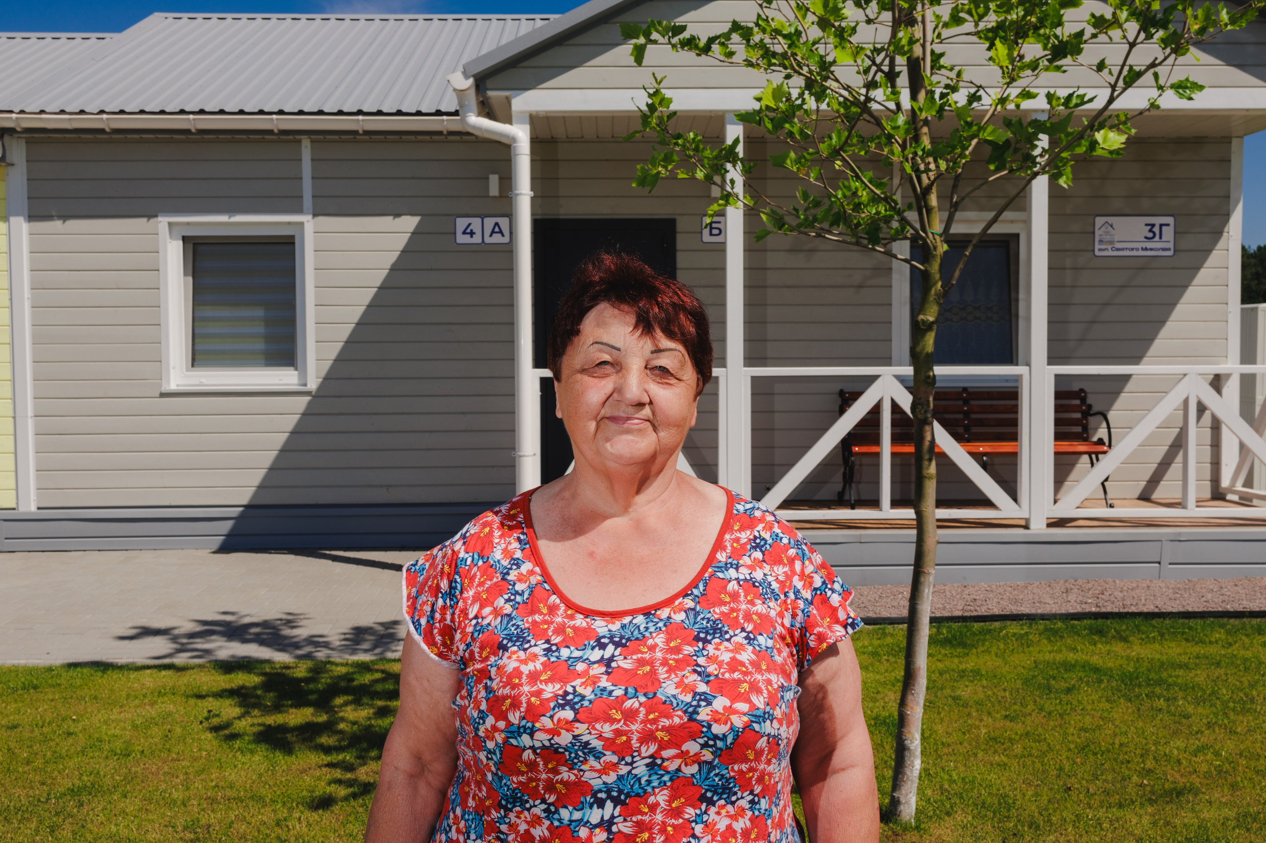 Halyna Vasiukhina. Senior Chudo Village