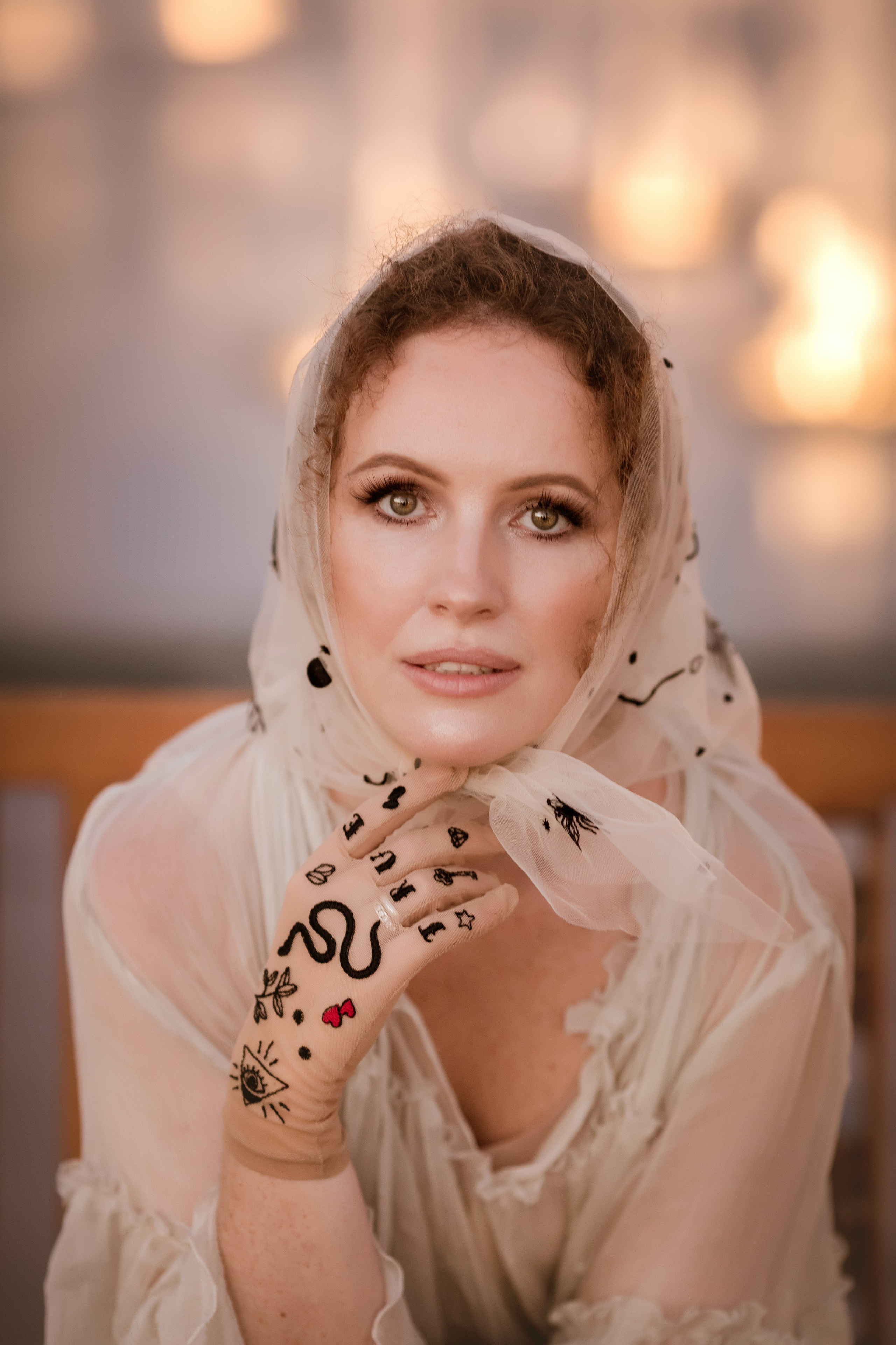 Luda. Evening on the fountain alley. Портретний та весільний фотограф Надія Онода