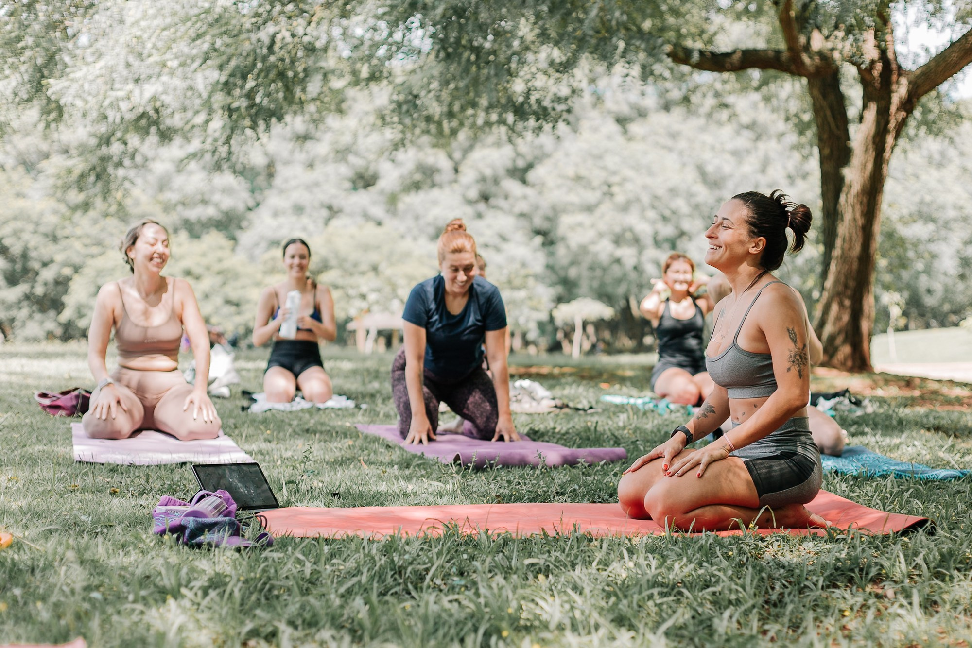 Yoga no Parque da Juventude. Mareh Audiovisual