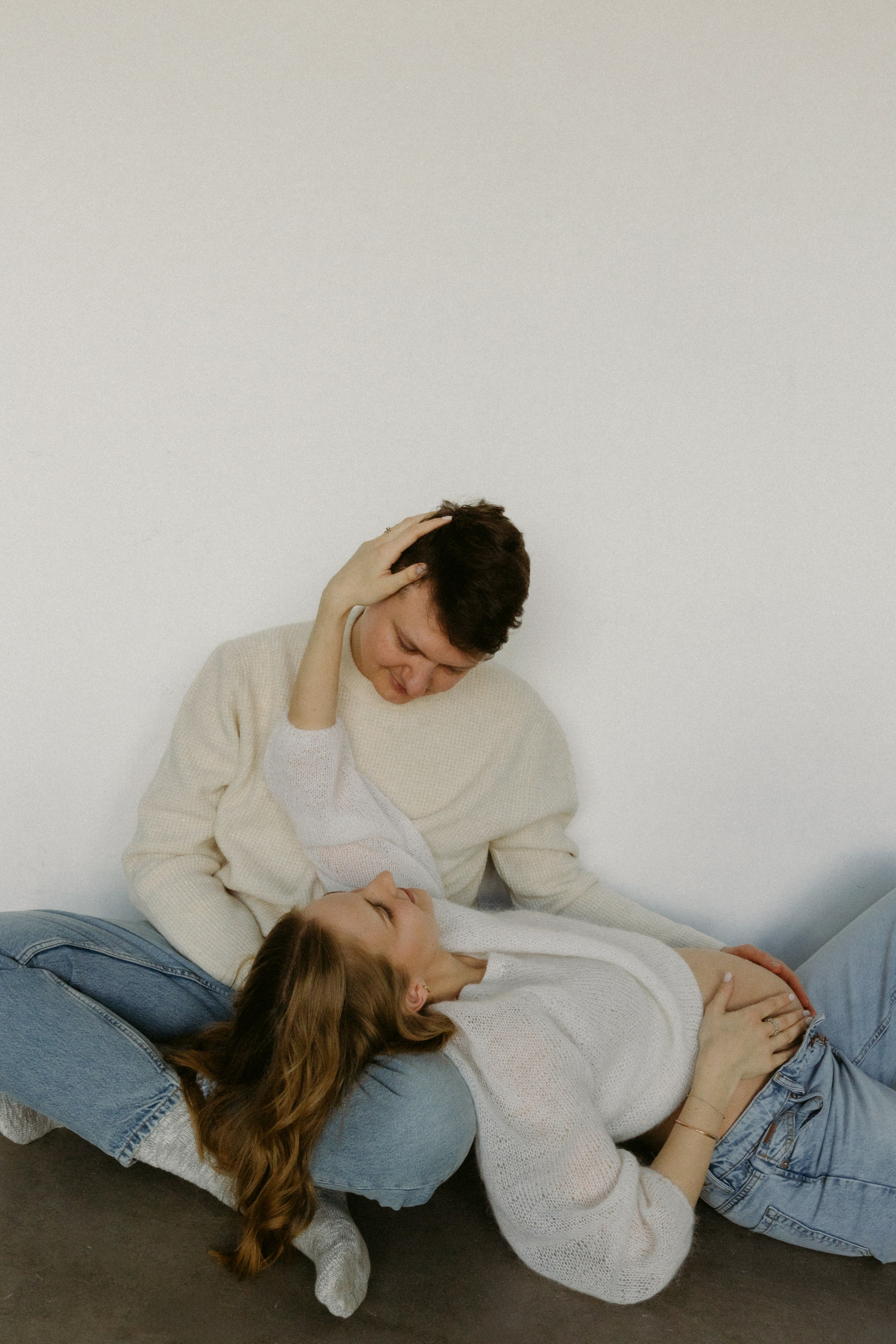 Laukimo fotosesija studijoje | su Marta ir Šarūnu. Vestuvių ir šeimų fotografė Lena Bondarenko / belove photo