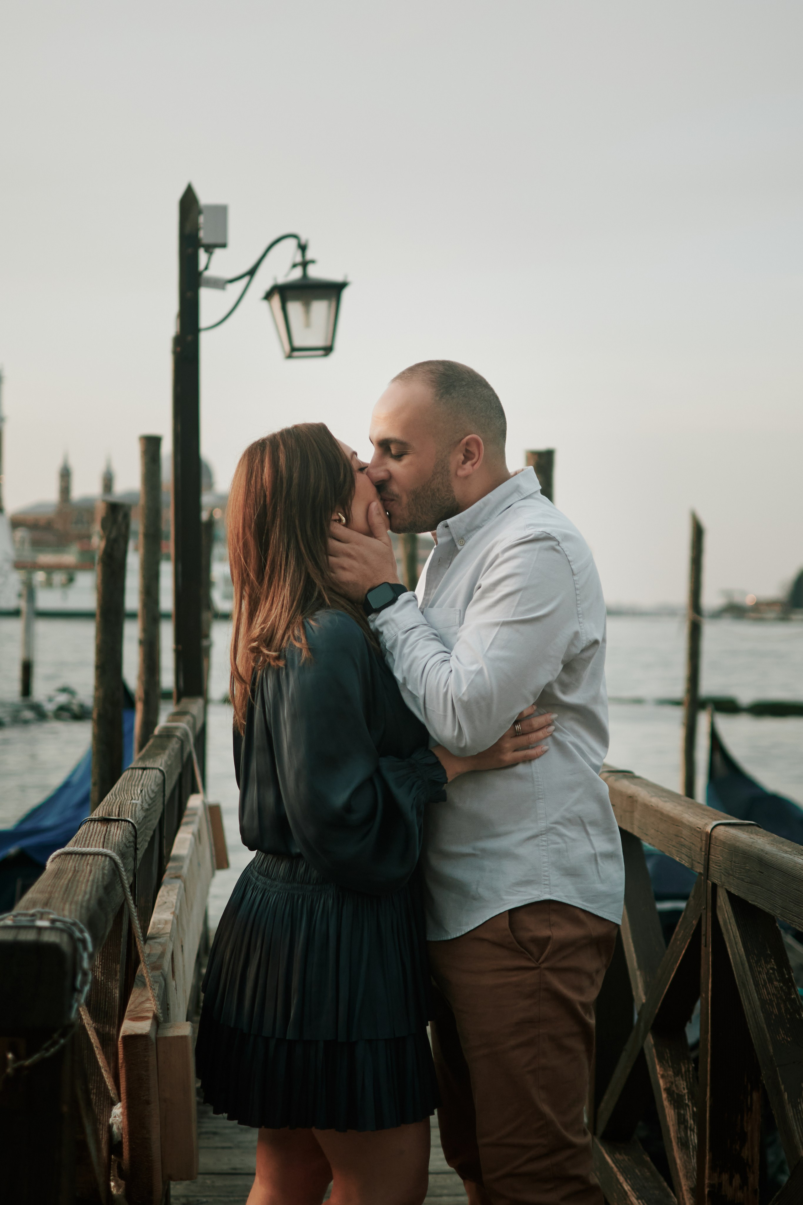 Morning engagement photoshoot in Venice. Фотограф в Венеции, Италия. Зотова Яна