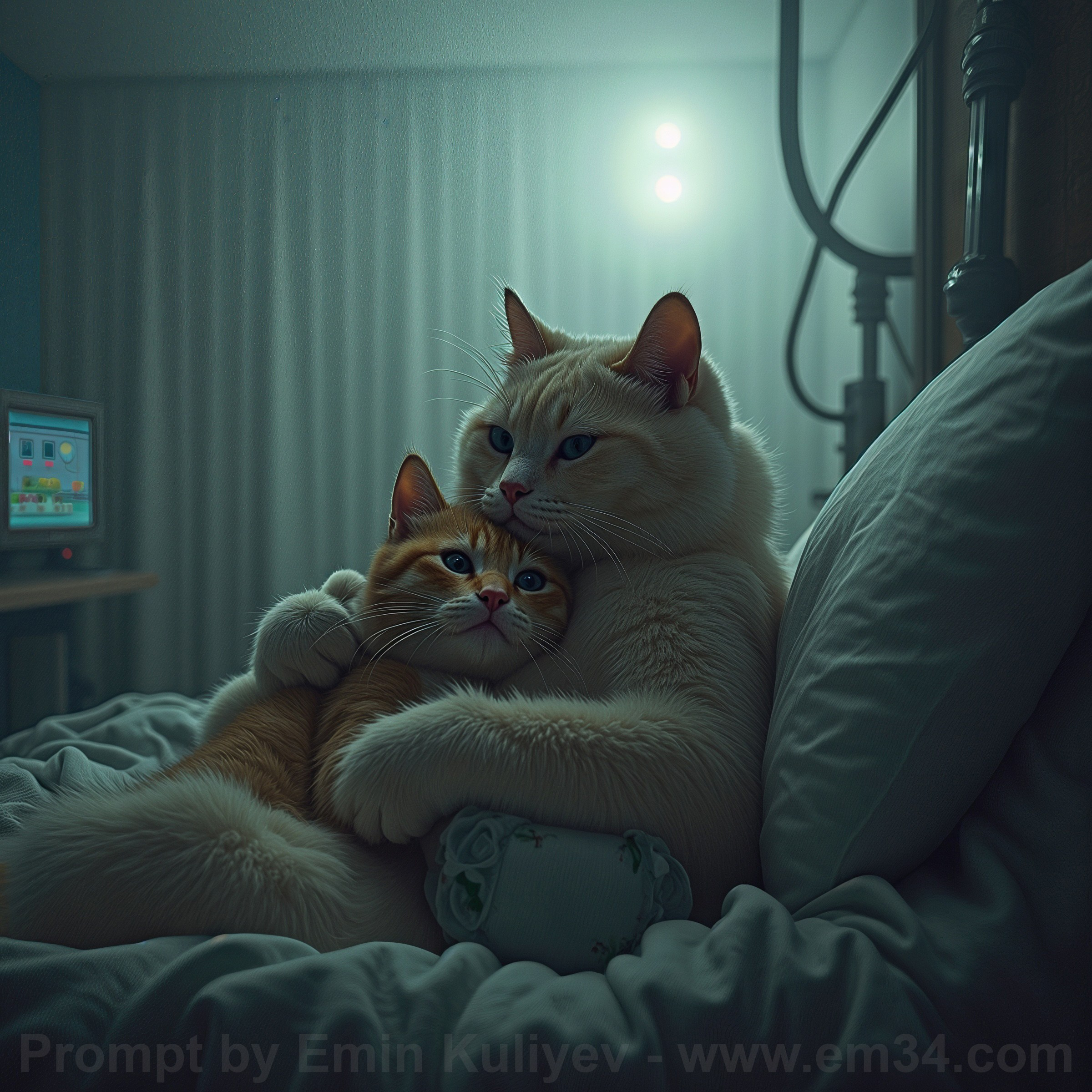 Created cats using artificial intelligence (ComfyUI). Emin Kuliyev — Award-Winning Wedding Photojournalist NYC & USA | Best Wedding Photographer Known for Candid, Timeless Moments
