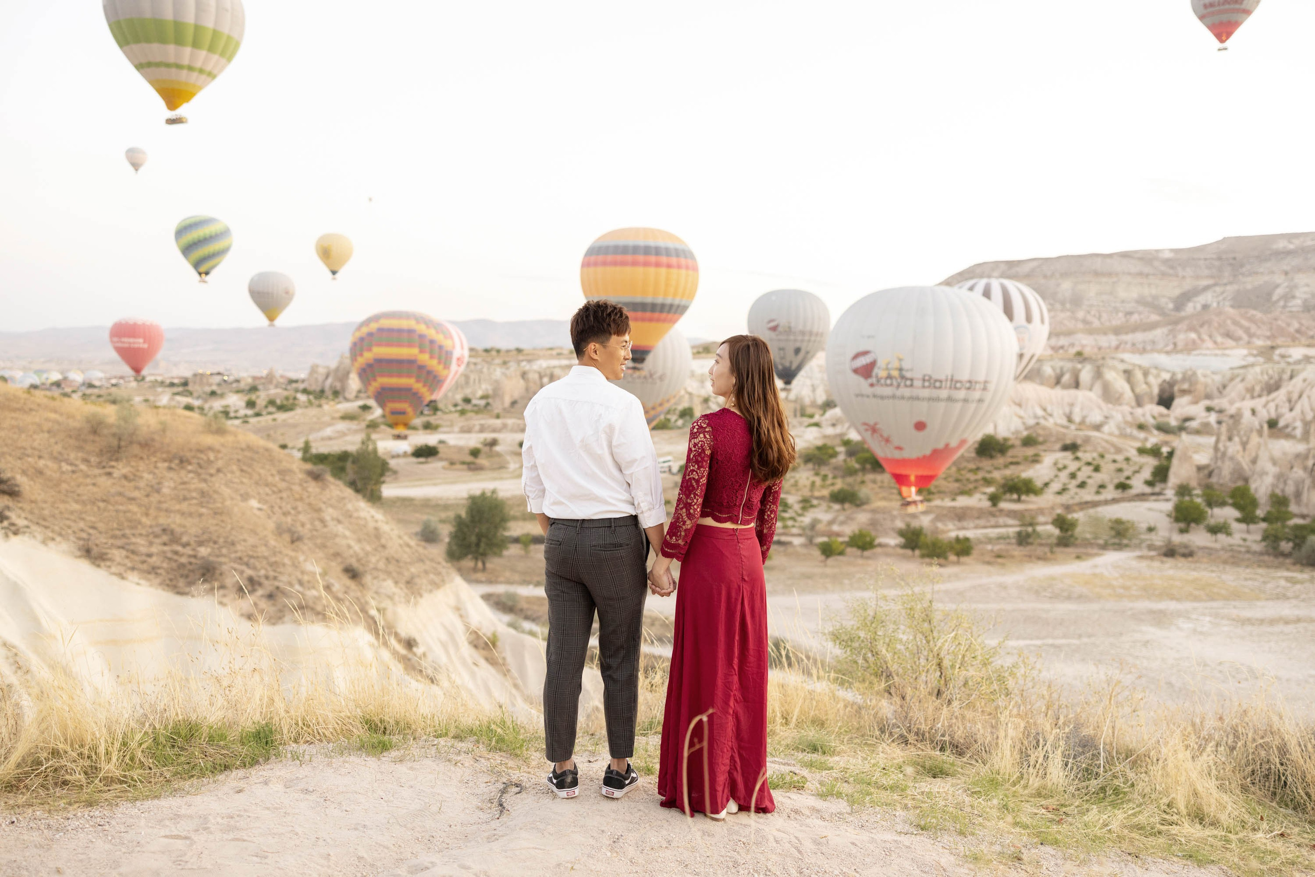 Couple photo shoot in Cappadocia. Julia Ganch I Fashion Wedding Photography I Cappadocia Turkey