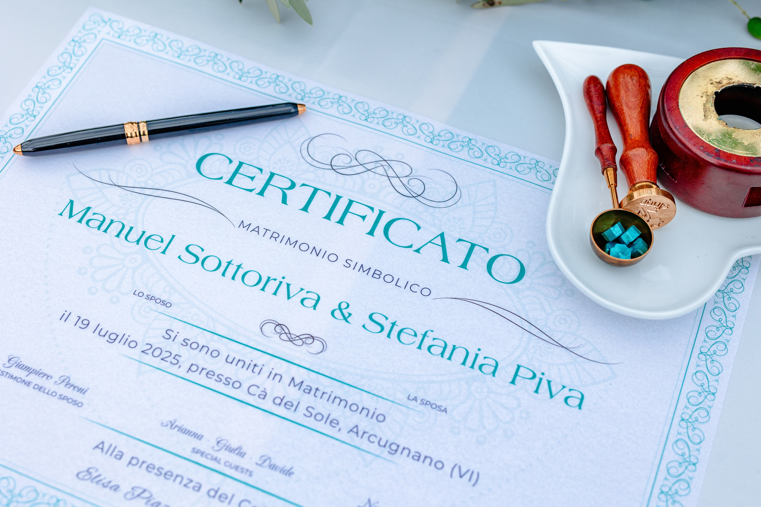 2025 Stefania & Manuele Matrimonio Biancorosso ❤. Luci e Capricci Photography