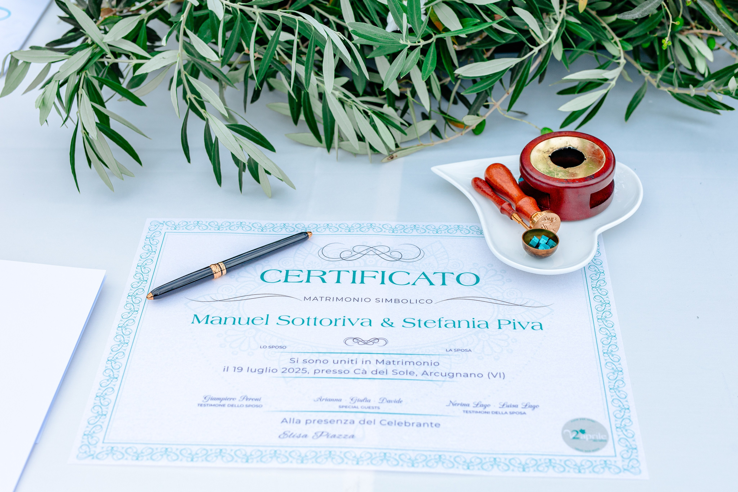 2025 Stefania & Manuele Matrimonio Biancorosso ❤. Luci e Capricci Photography