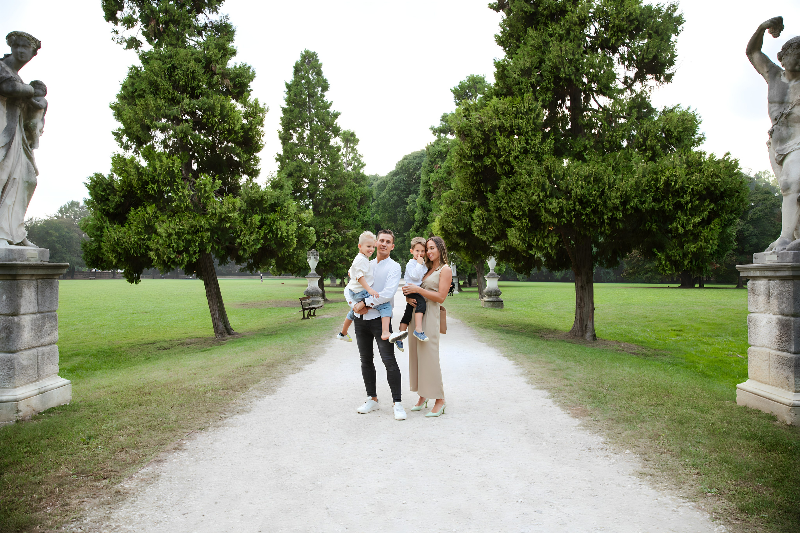 Maggie e la sua bellissima famiglia. Luci e Capricci Photography