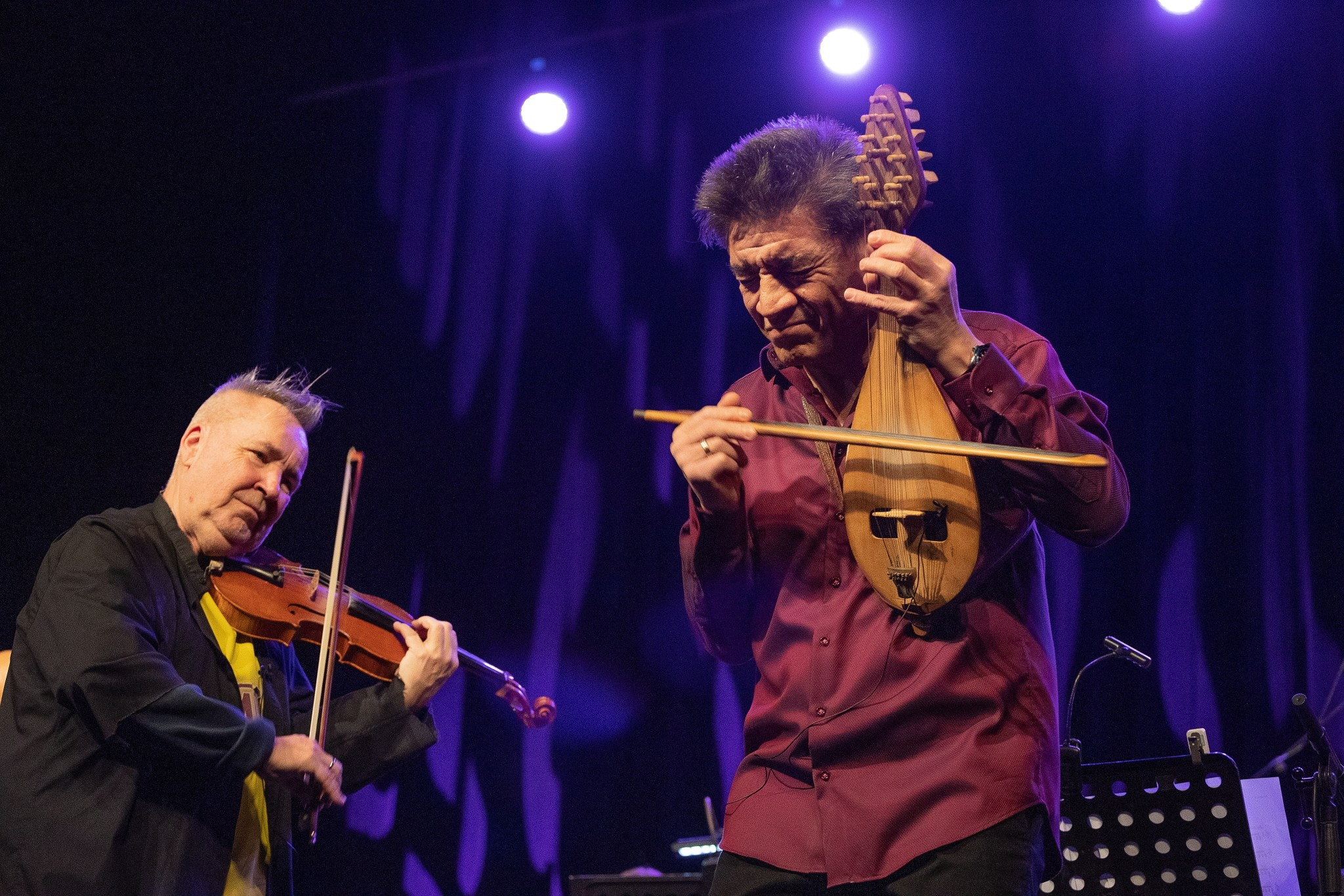 Найджъл Кенеди и Георги Андреев — репетиция и концерт в София, 13.02.2025. Александър Сандев - website