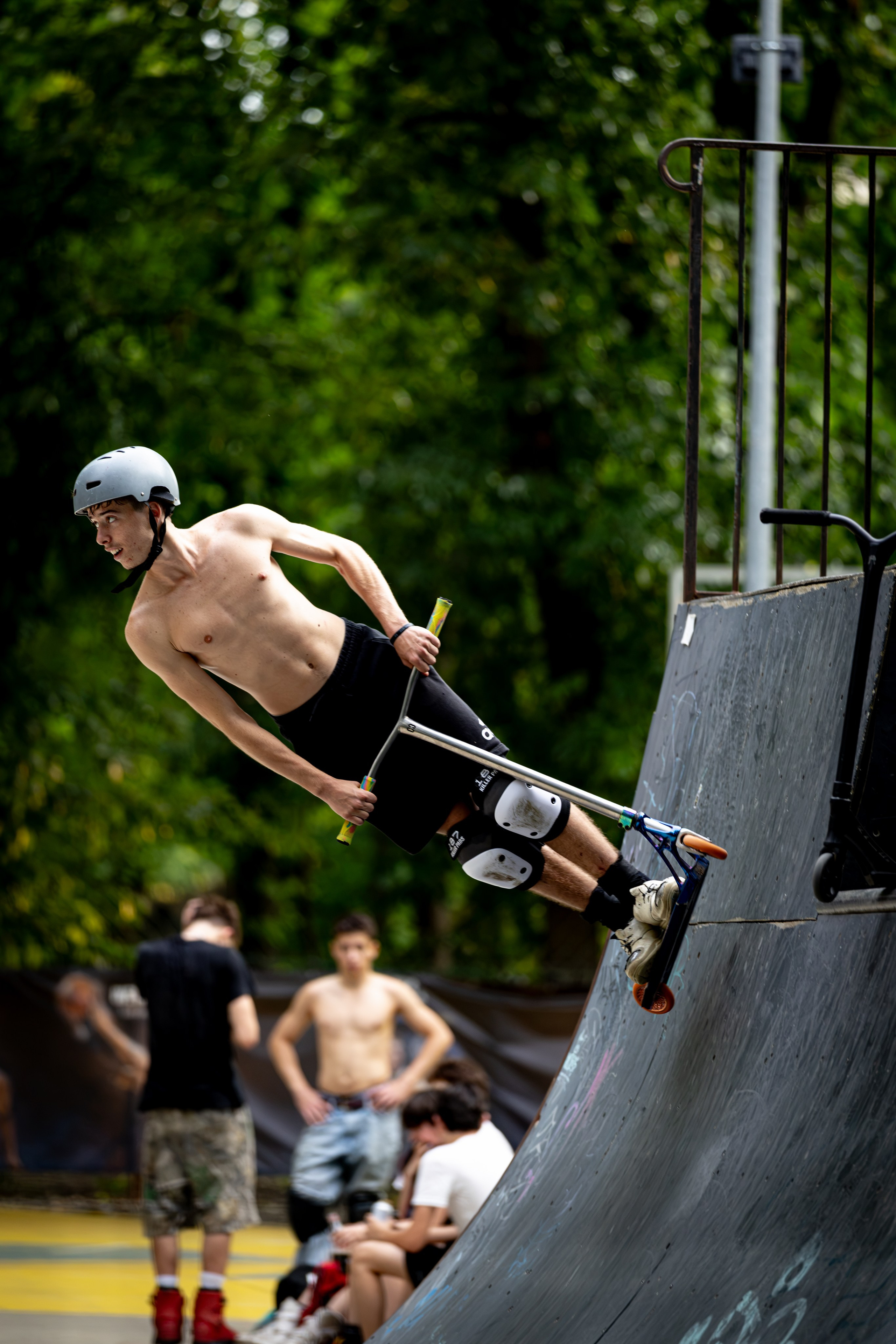 Junior Scooter Jam — Eveniment sportiv pentru copii. Cadre de catifea