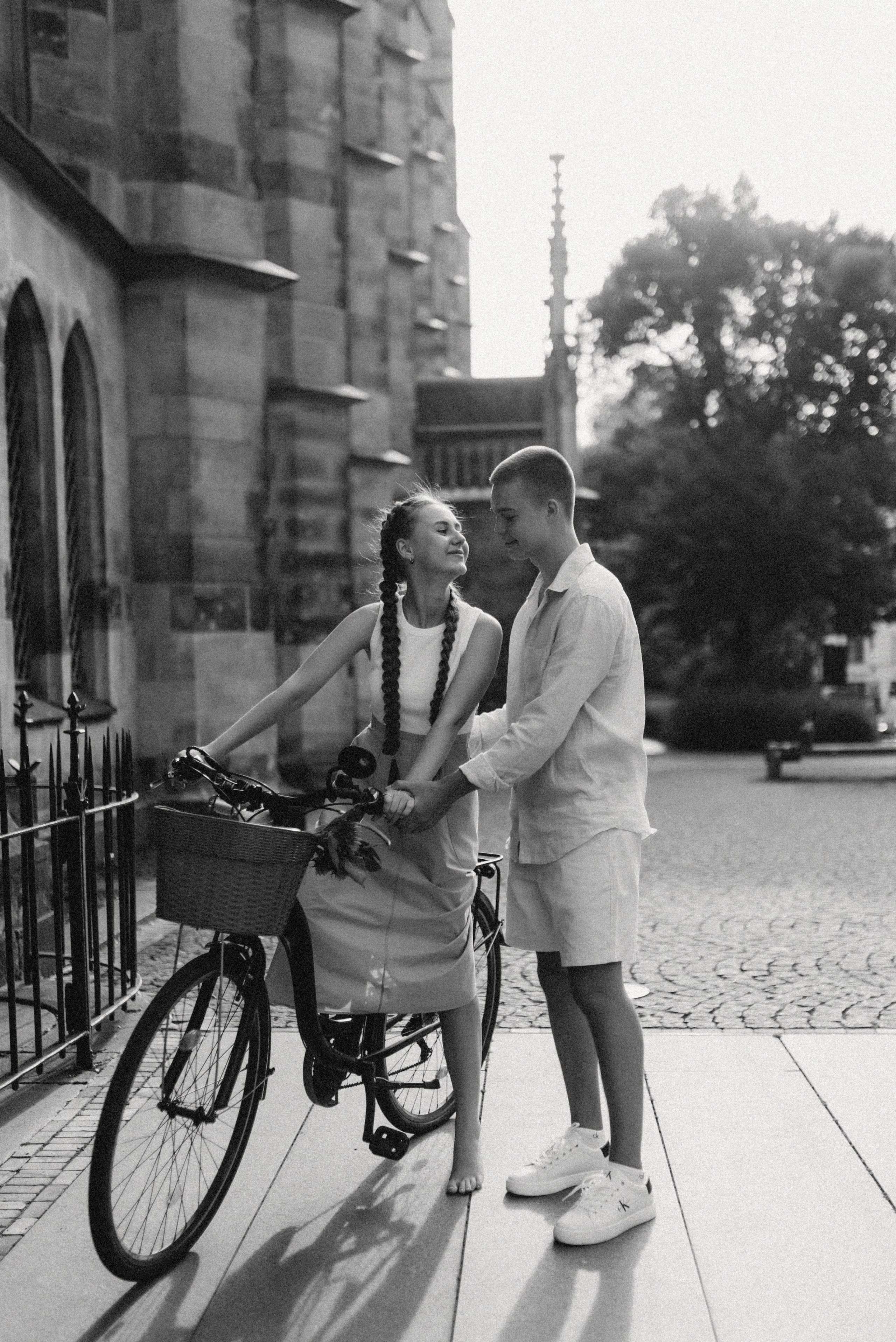 Fahrradliebe. Семейный фотограф Лейпциг, Германия