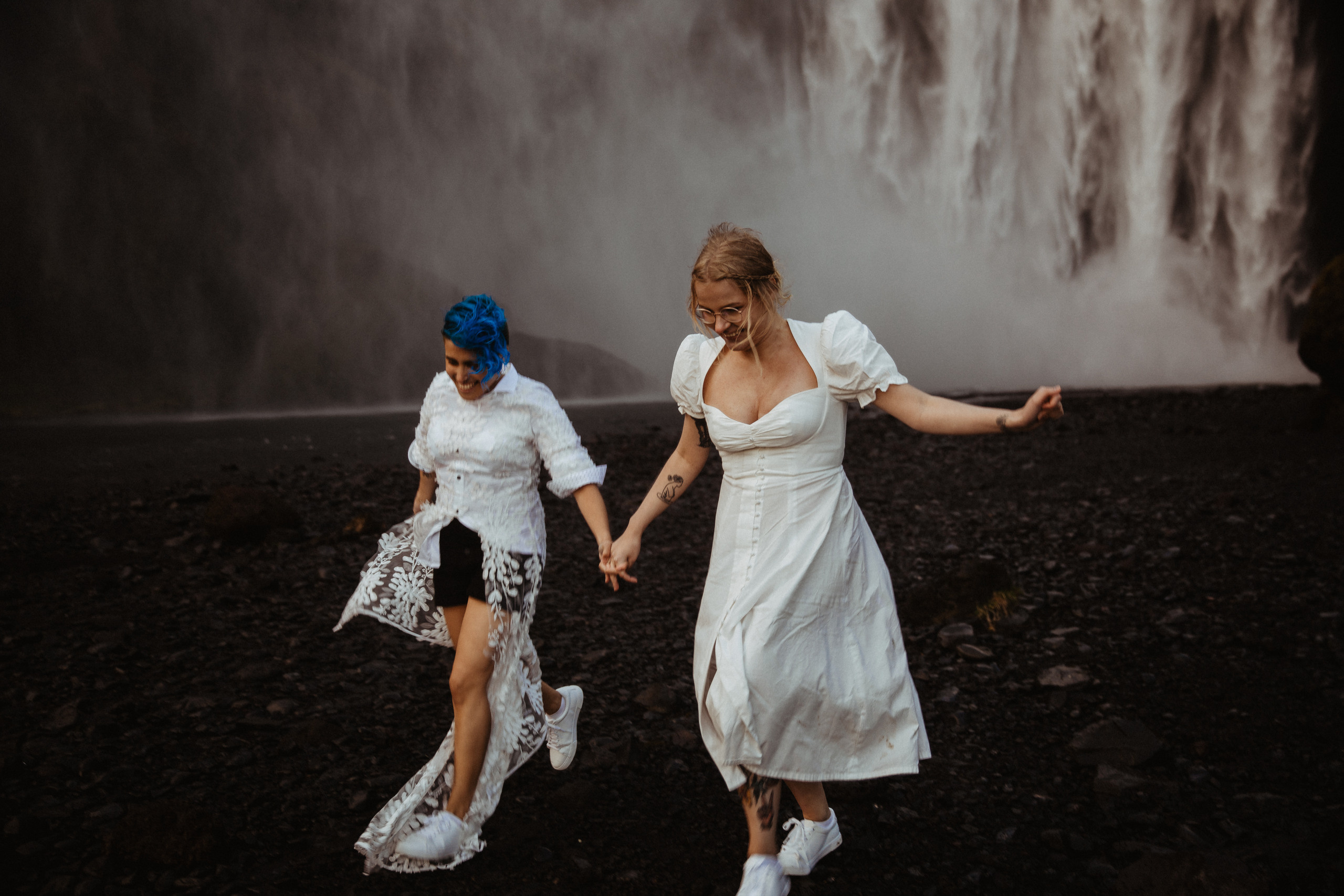lgbt elopement in Iceland