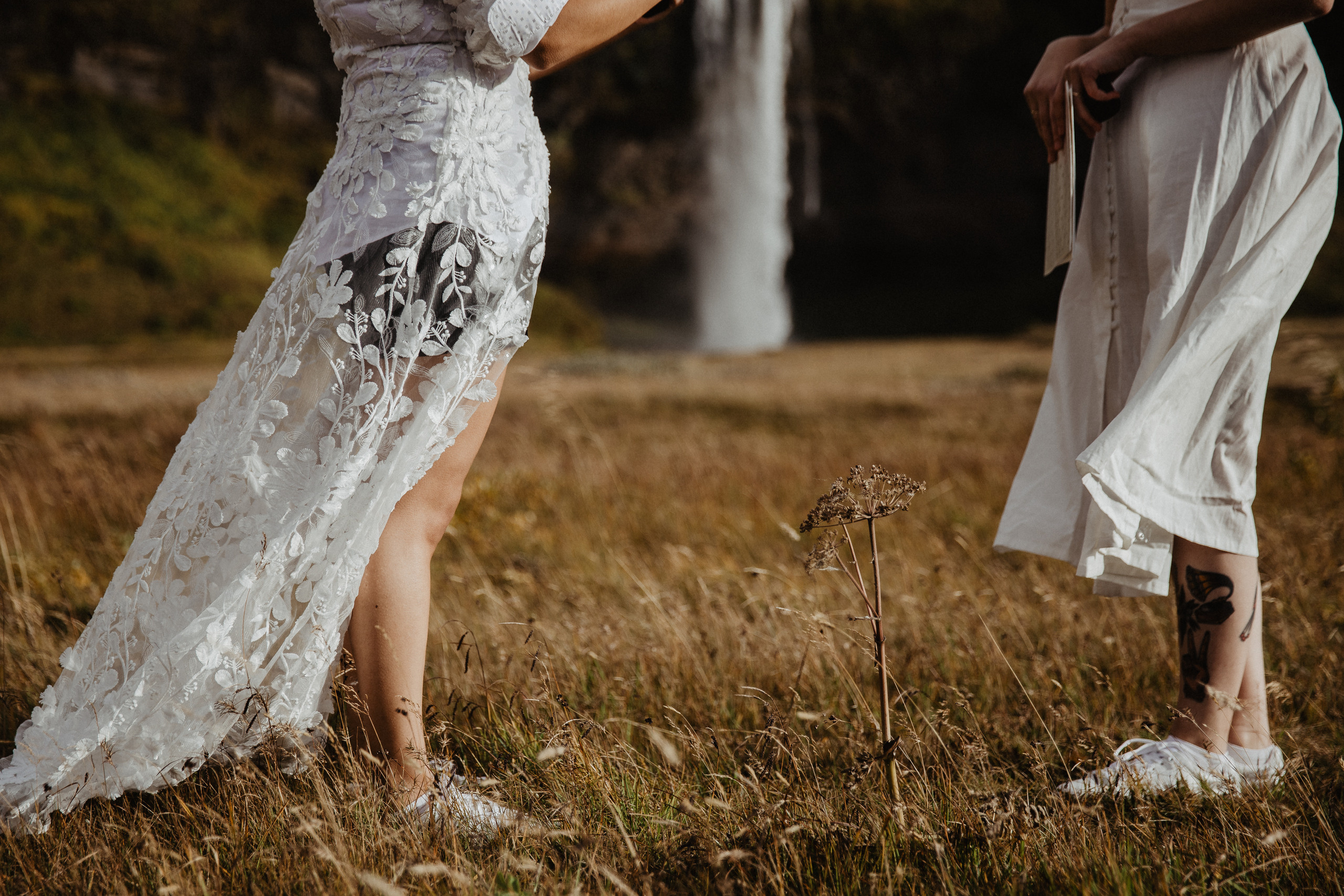 LGBT elopement in Iceland. Iceland elopement photographer & videographer