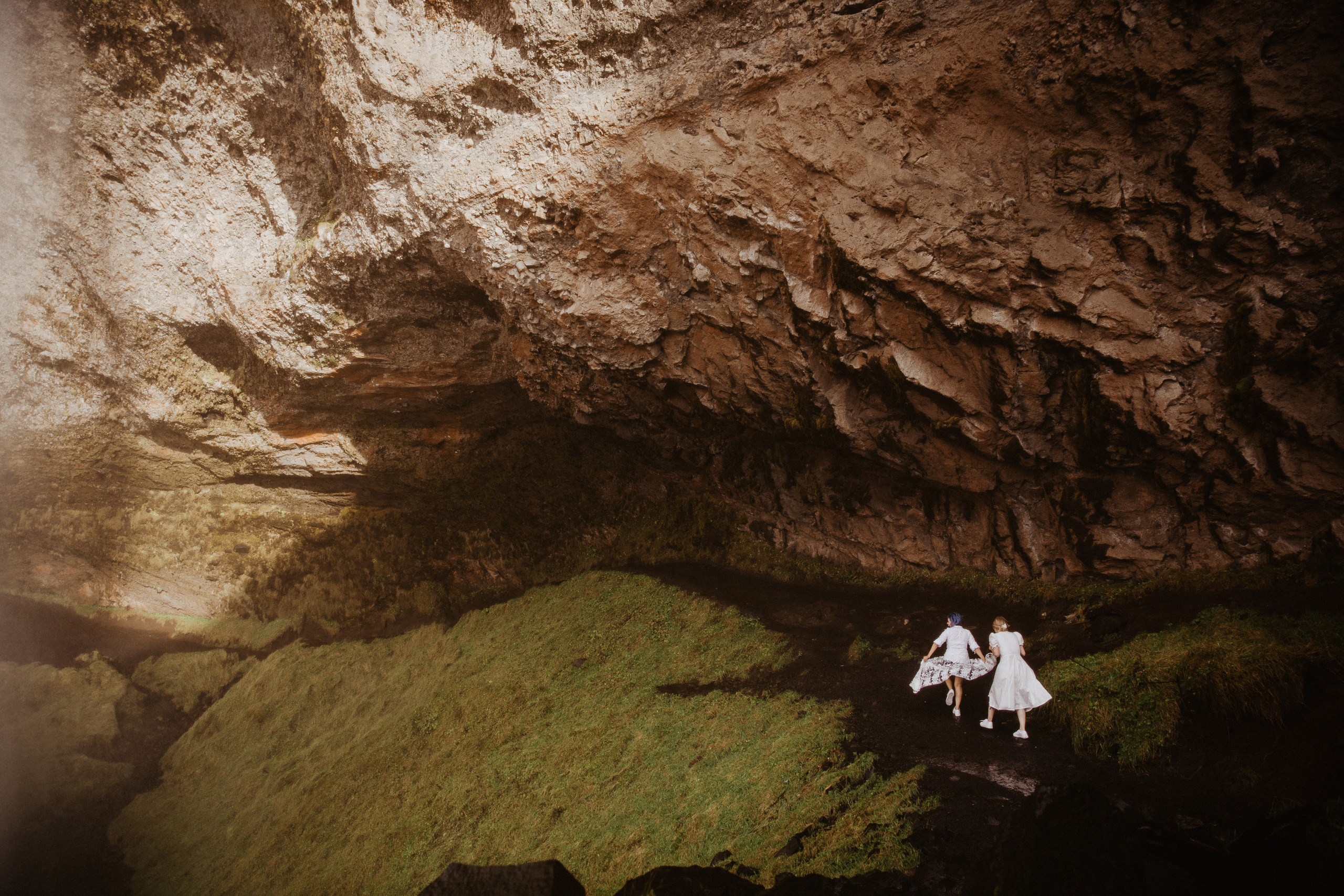 LGBT elopement in Iceland. Iceland elopement photographer & videographer