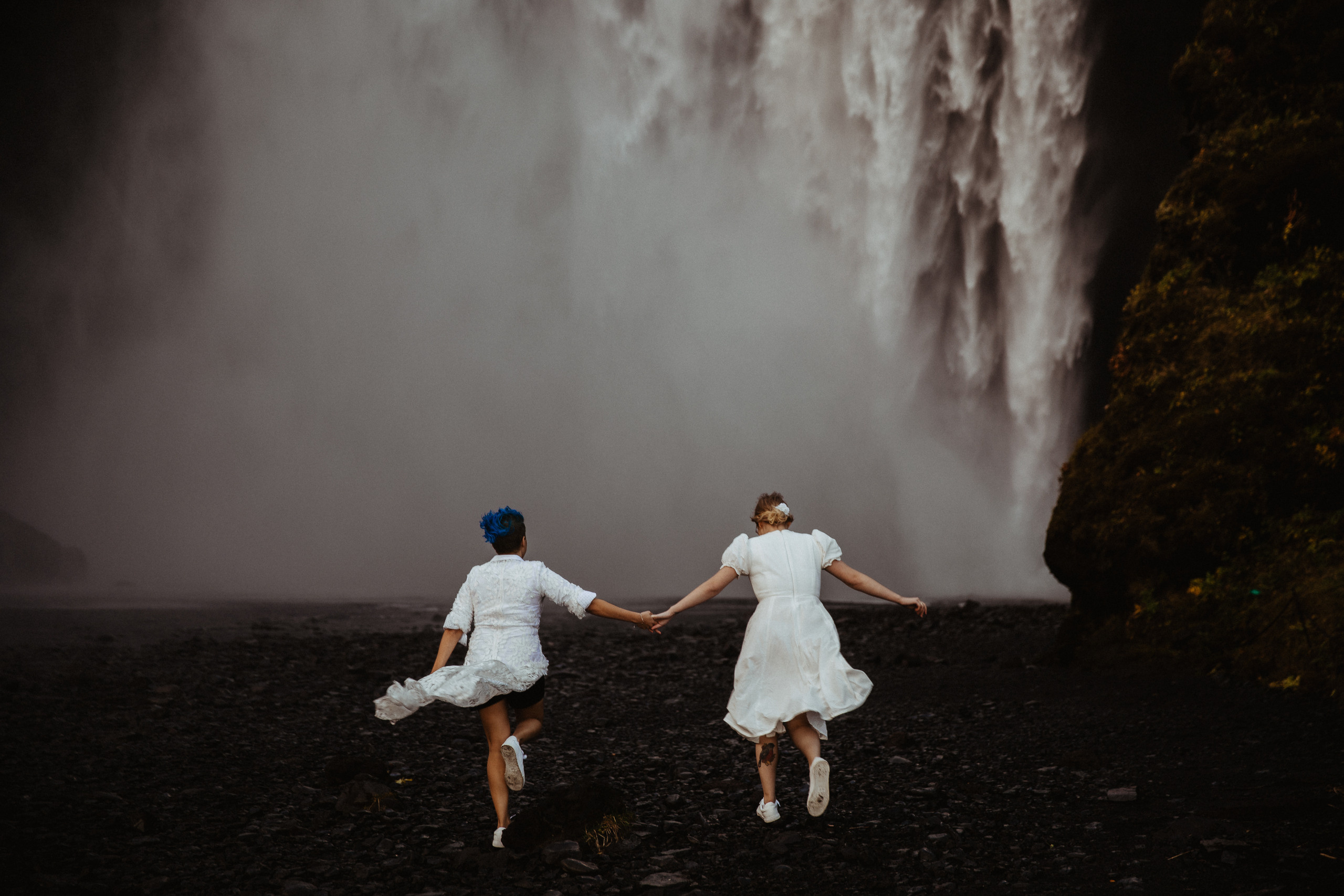 lgbt elopement in Iceland