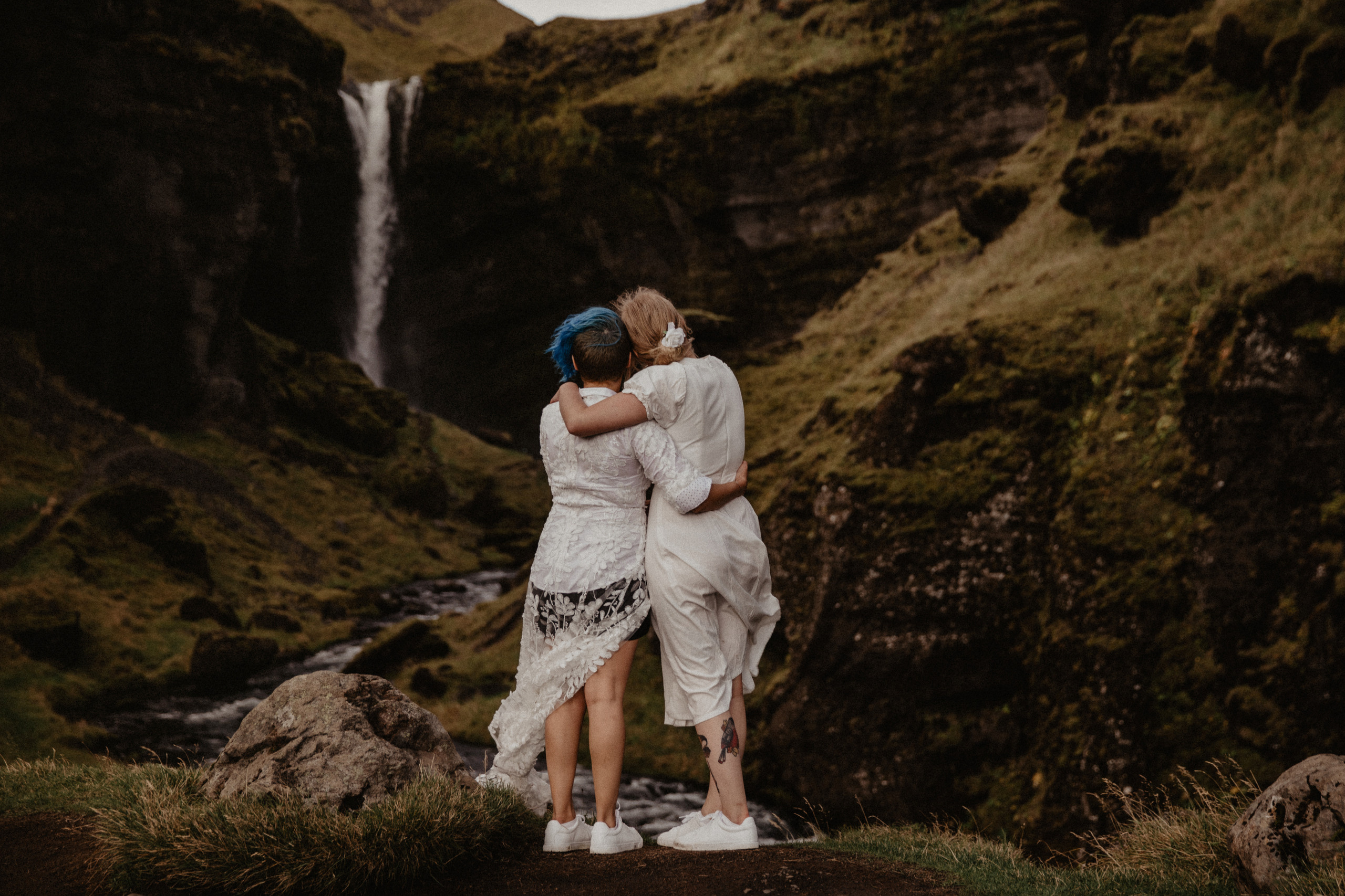 lgbt elopement in Iceland