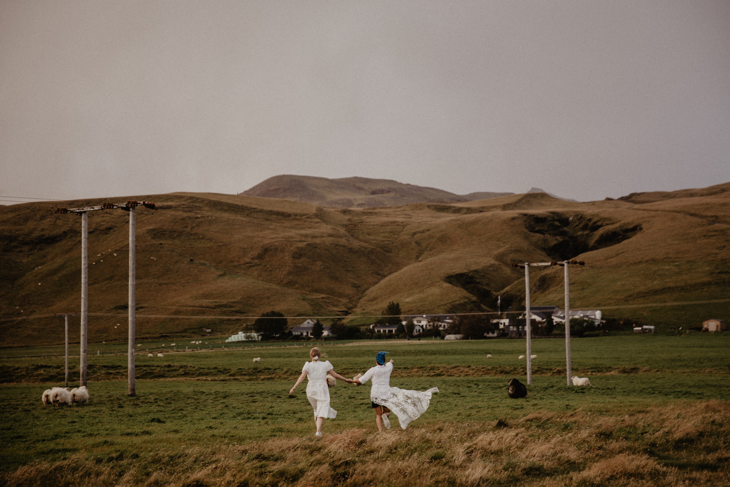 LGBT elopement in Iceland. Iceland elopement photographer & videographer