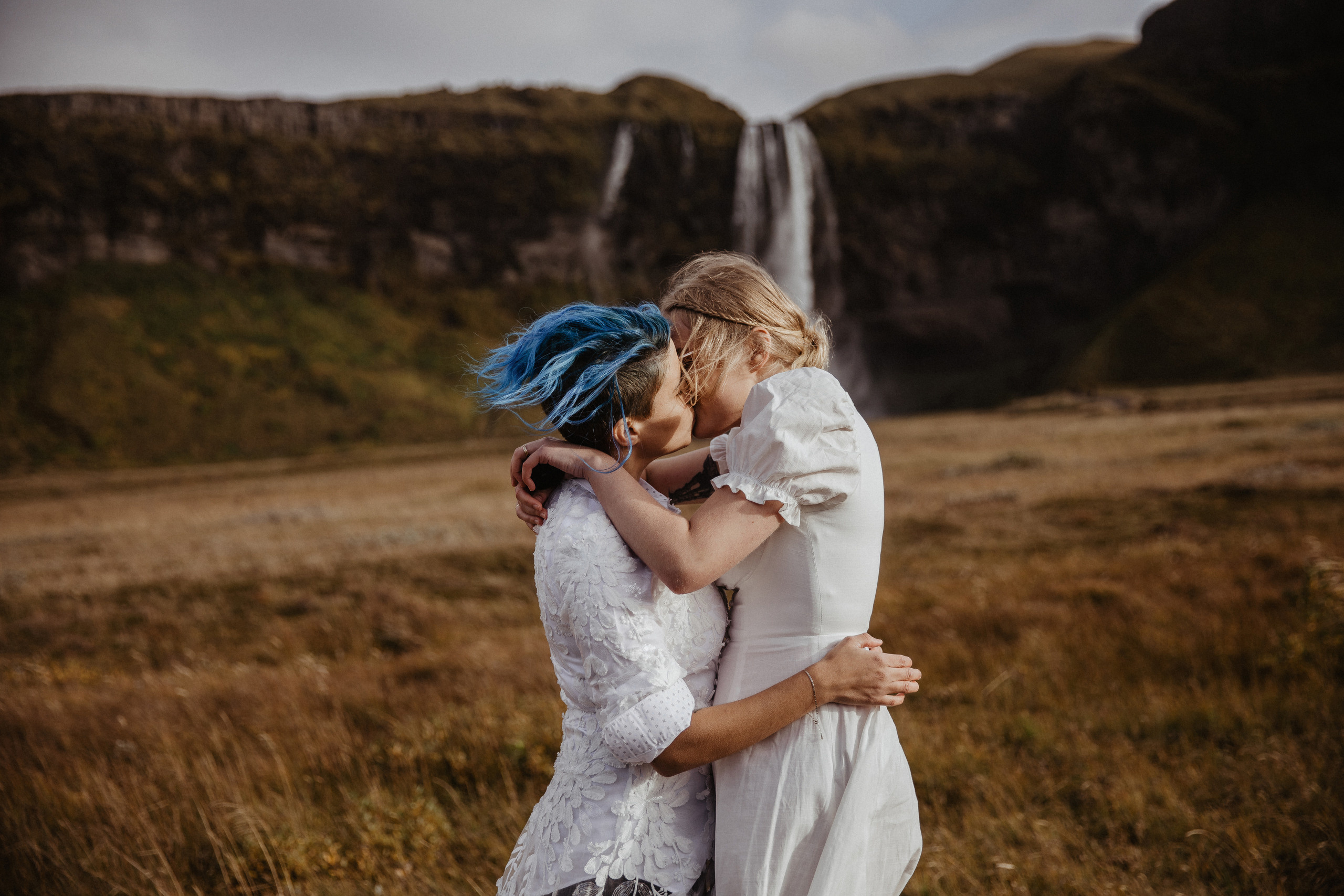 lgbt elopement in Iceland