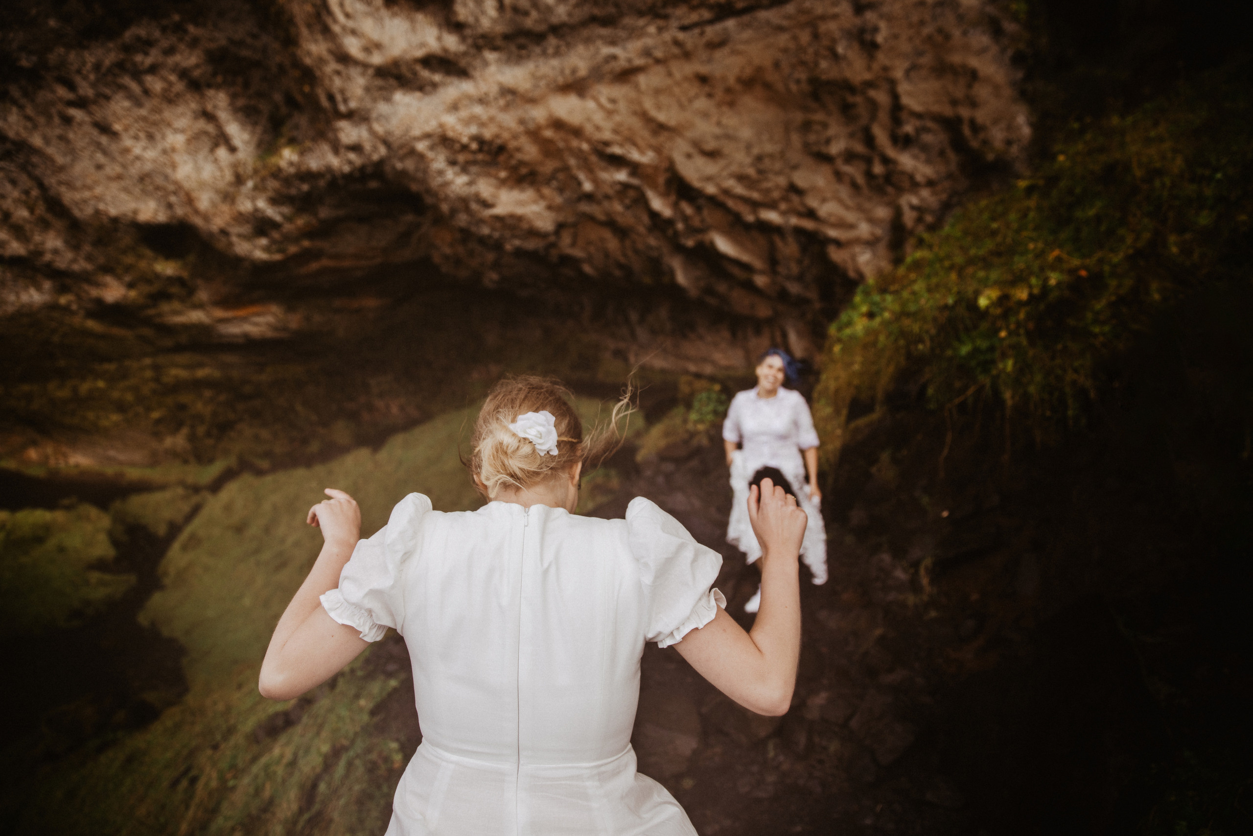 LGBT elopement in Iceland. Iceland elopement photographer & videographer