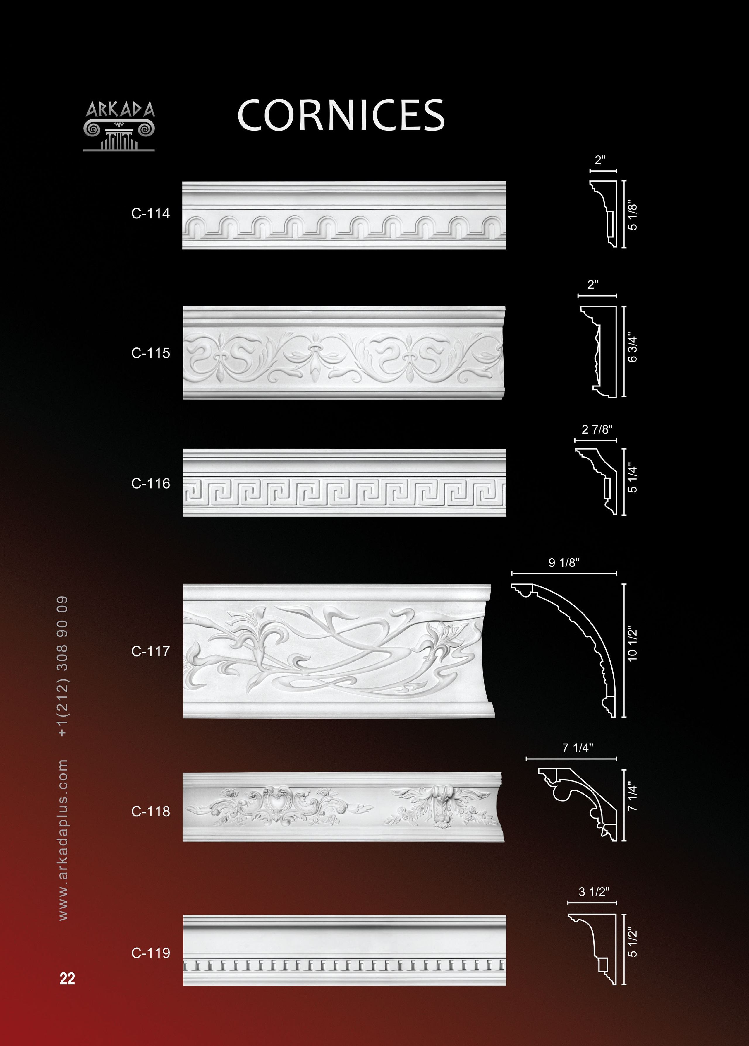 Crown Molding. Plaster molding