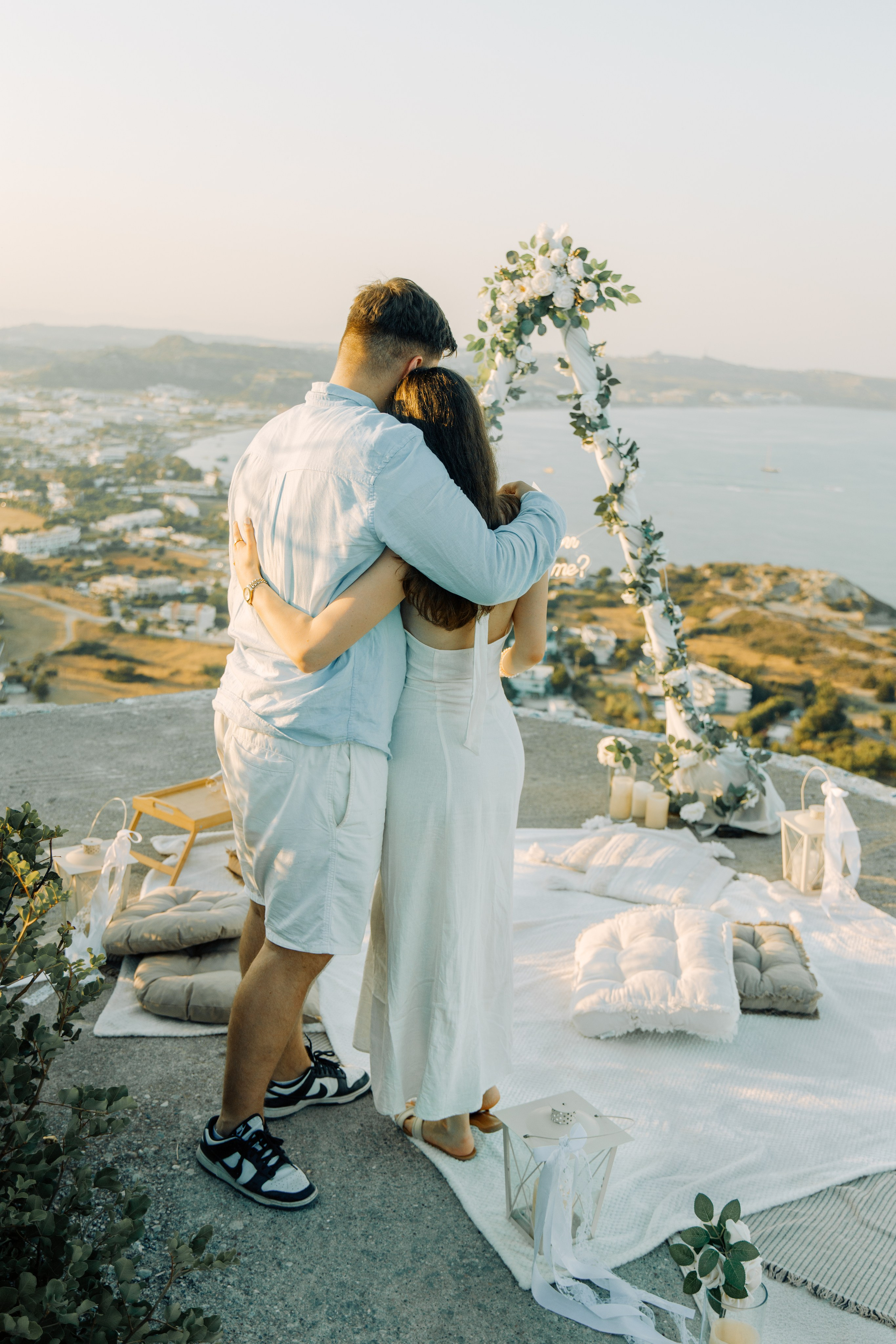 Nelee proposal. Portrait and Wedding Photographer Irene Art Photo, based in Greece, Rhodes island