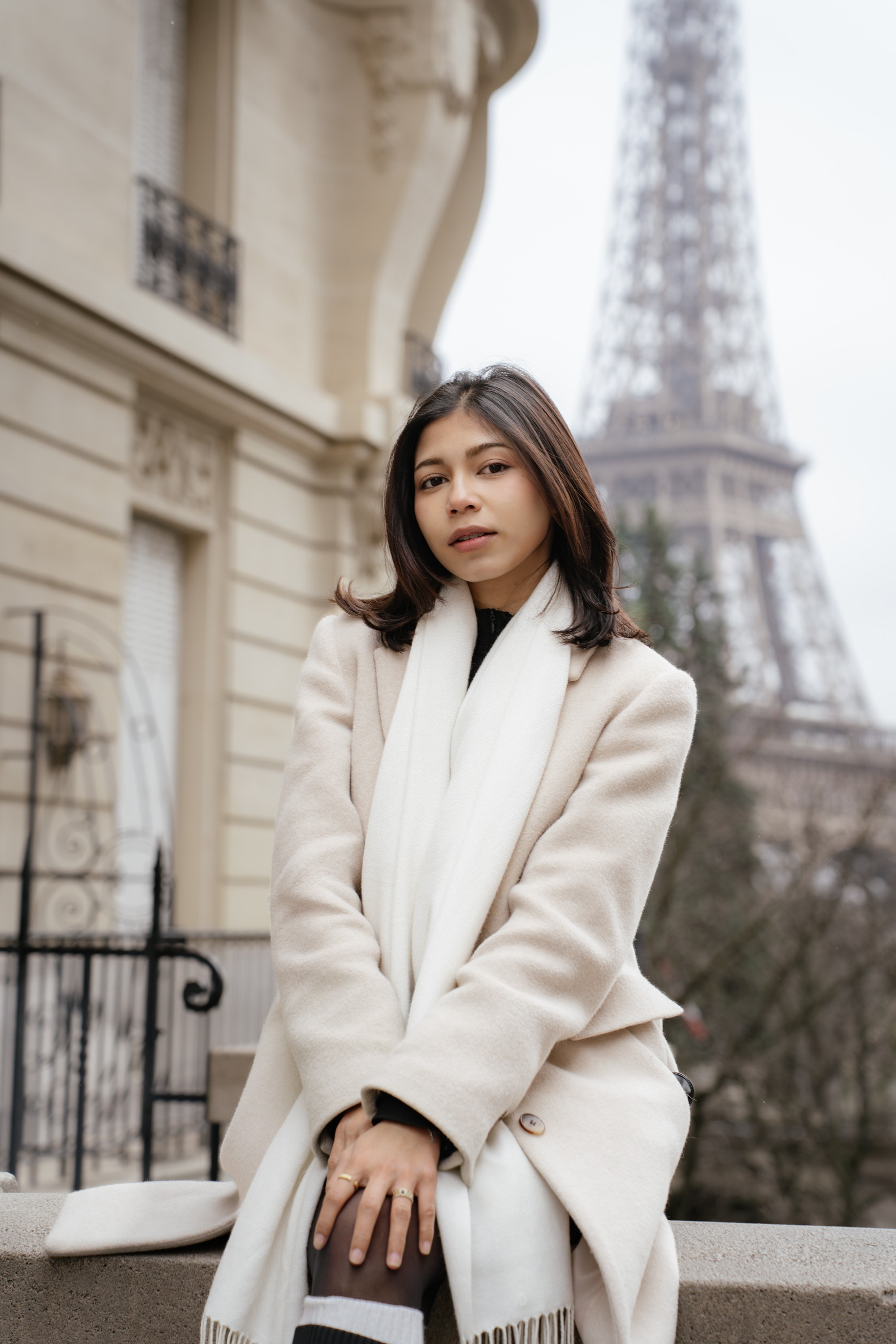 Solo Portrait Session: Louvre & Eiffel Tower. Paris Photographer & Videographer