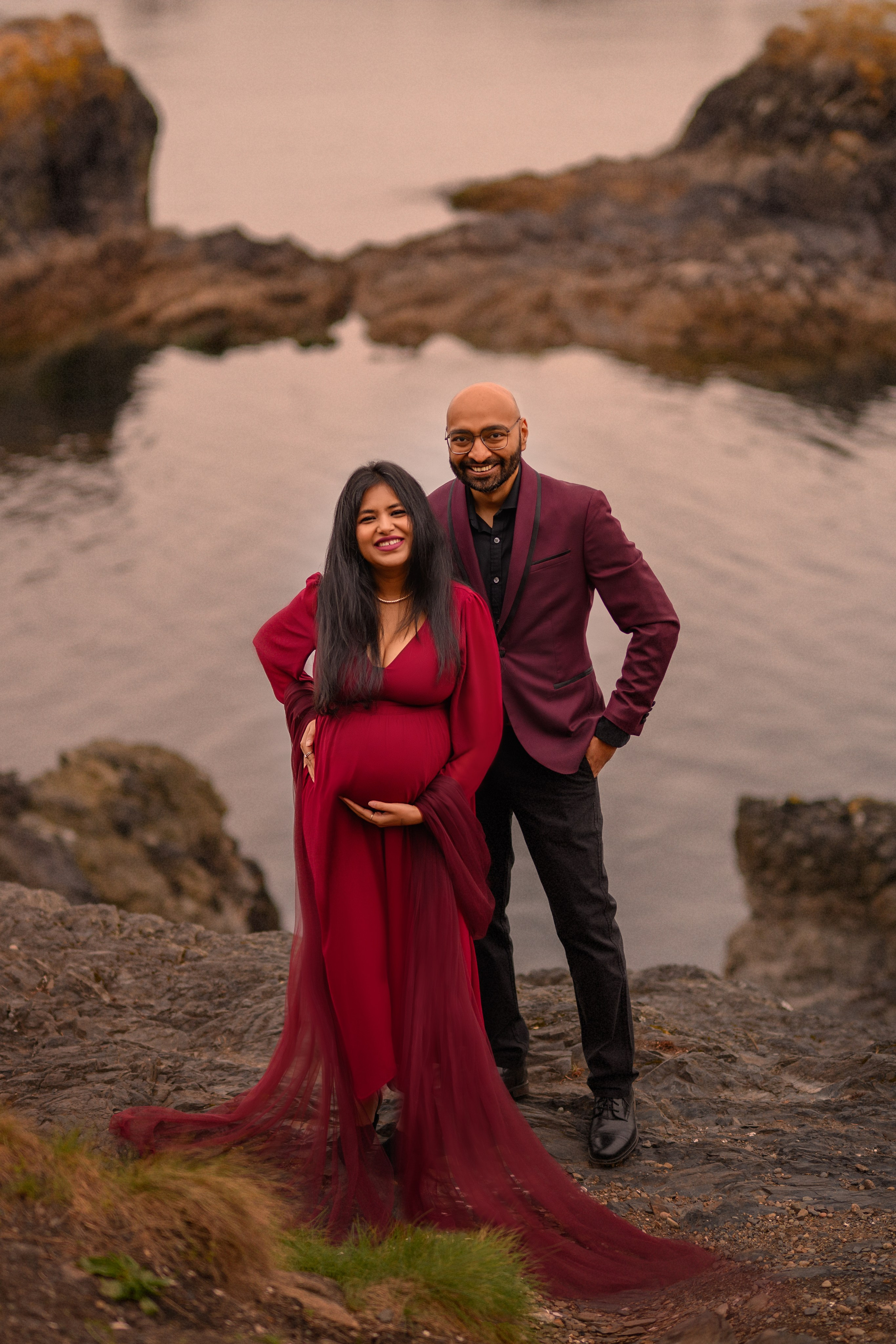 Azra & Akil. Wedding & family photography in Seattle area. Helen Michelle photographer