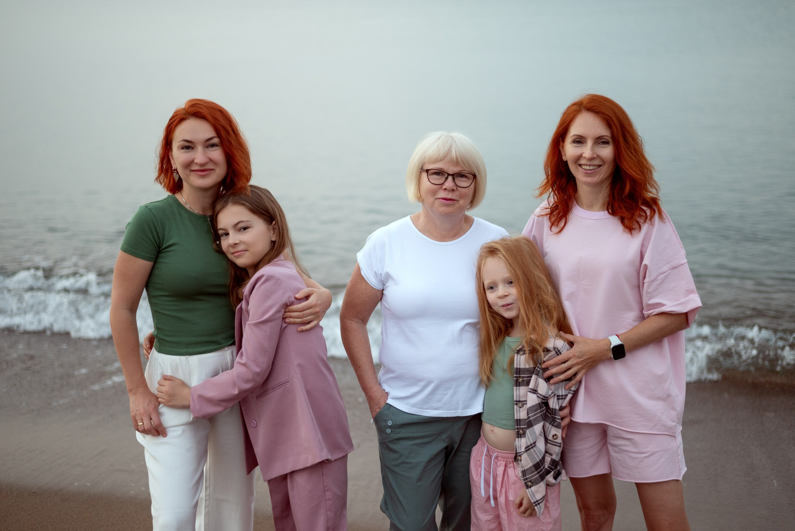 Семейная фотосессия на море. Фотограф Анталия, Кемер, Белек, Сиде Дарья Кая