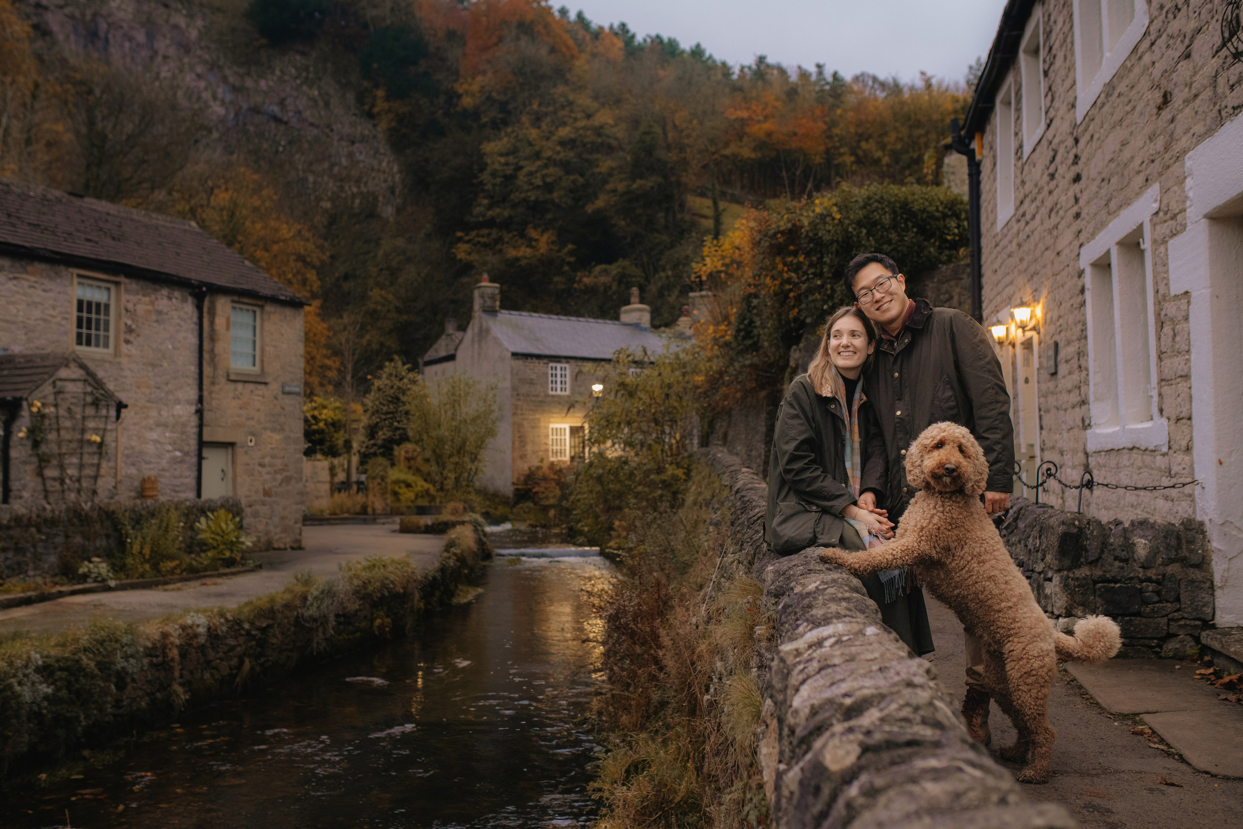 L & C in Peak District. Tania Gandrabur, photographer in West Midlands, England