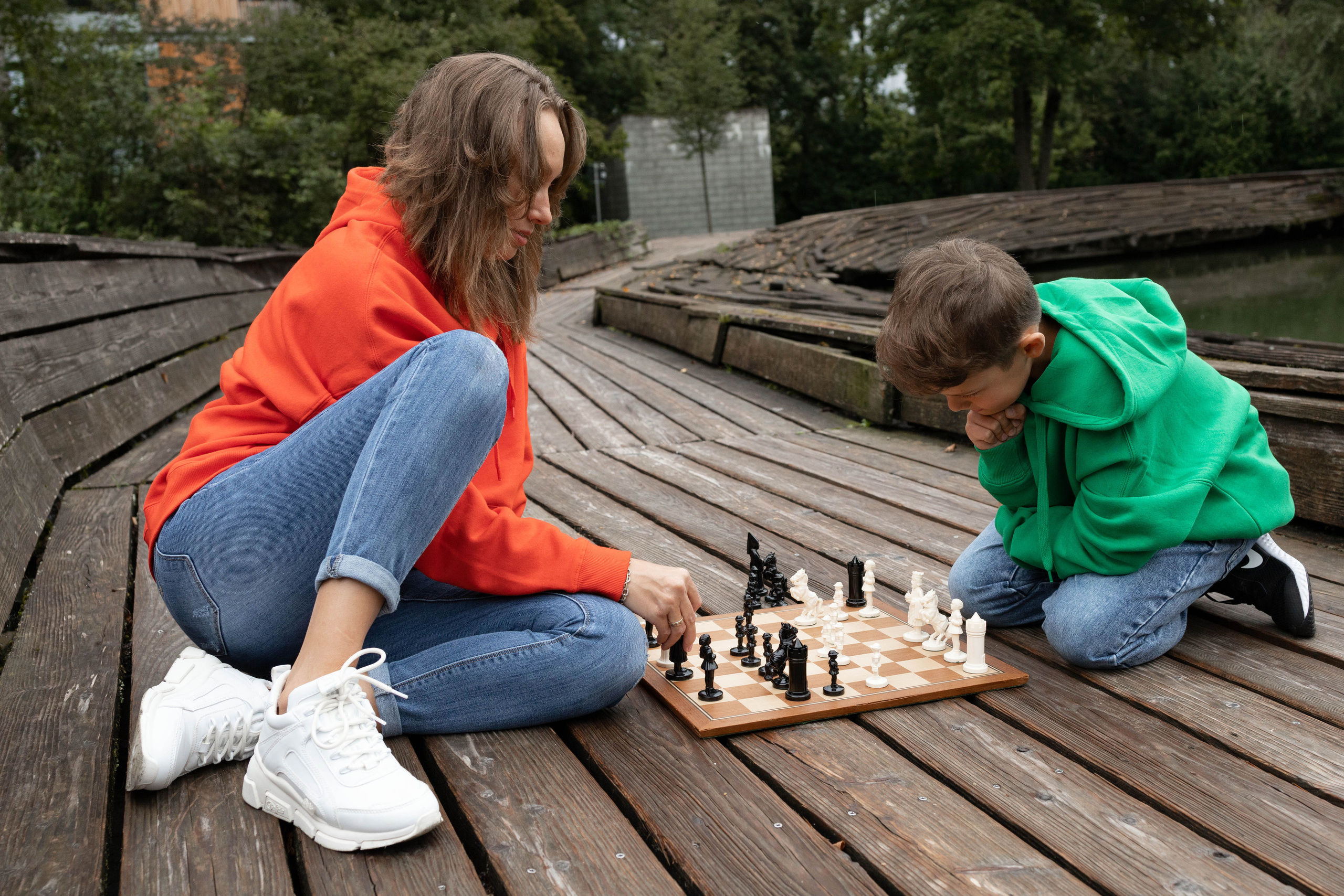 Mutter und Sohn Schachturnier. FotoStory by Lana Gfeller / Kanton Zürich