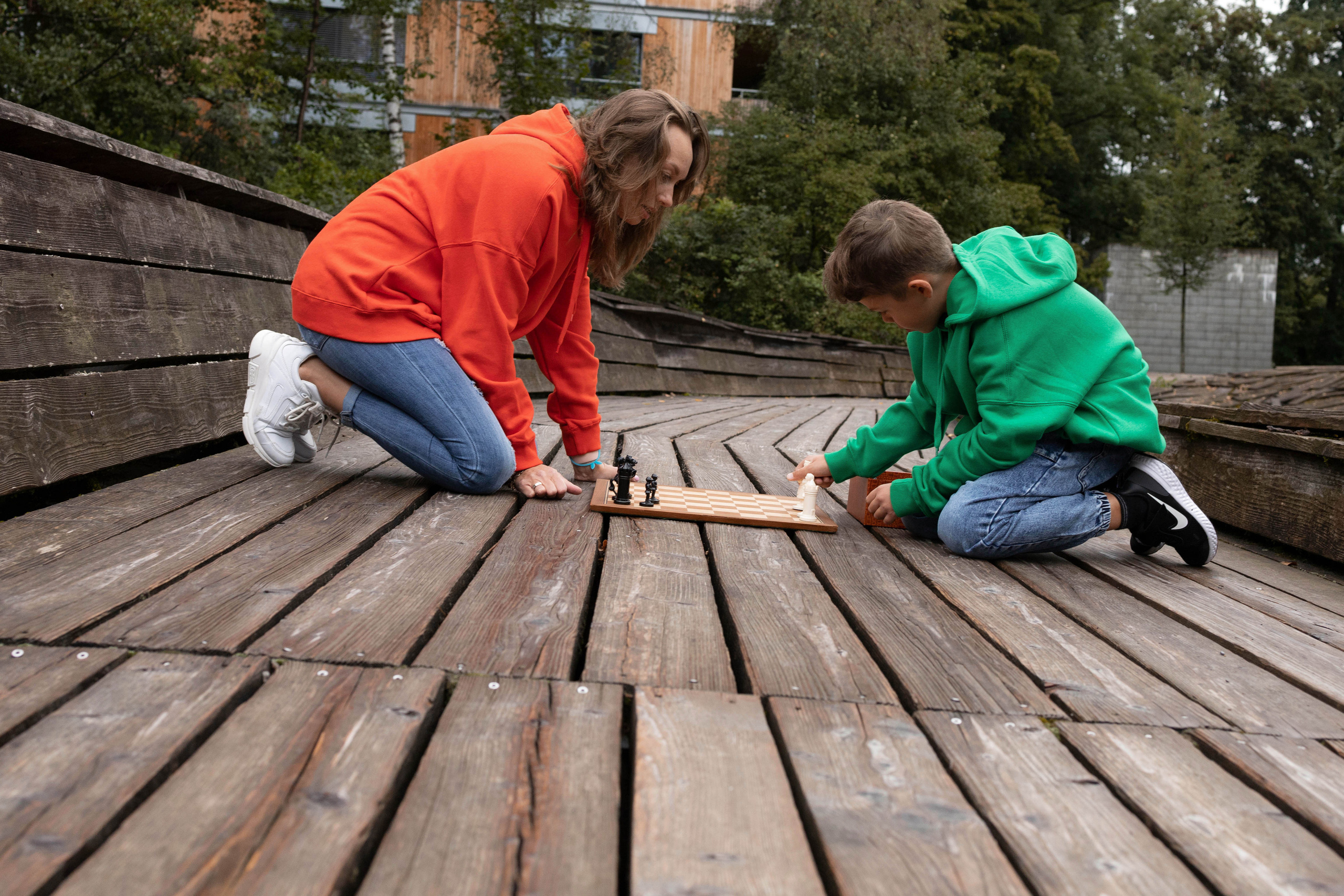 Mutter und Sohn Schachturnier. FotoStory by Lana Gfeller / Kanton Zürich