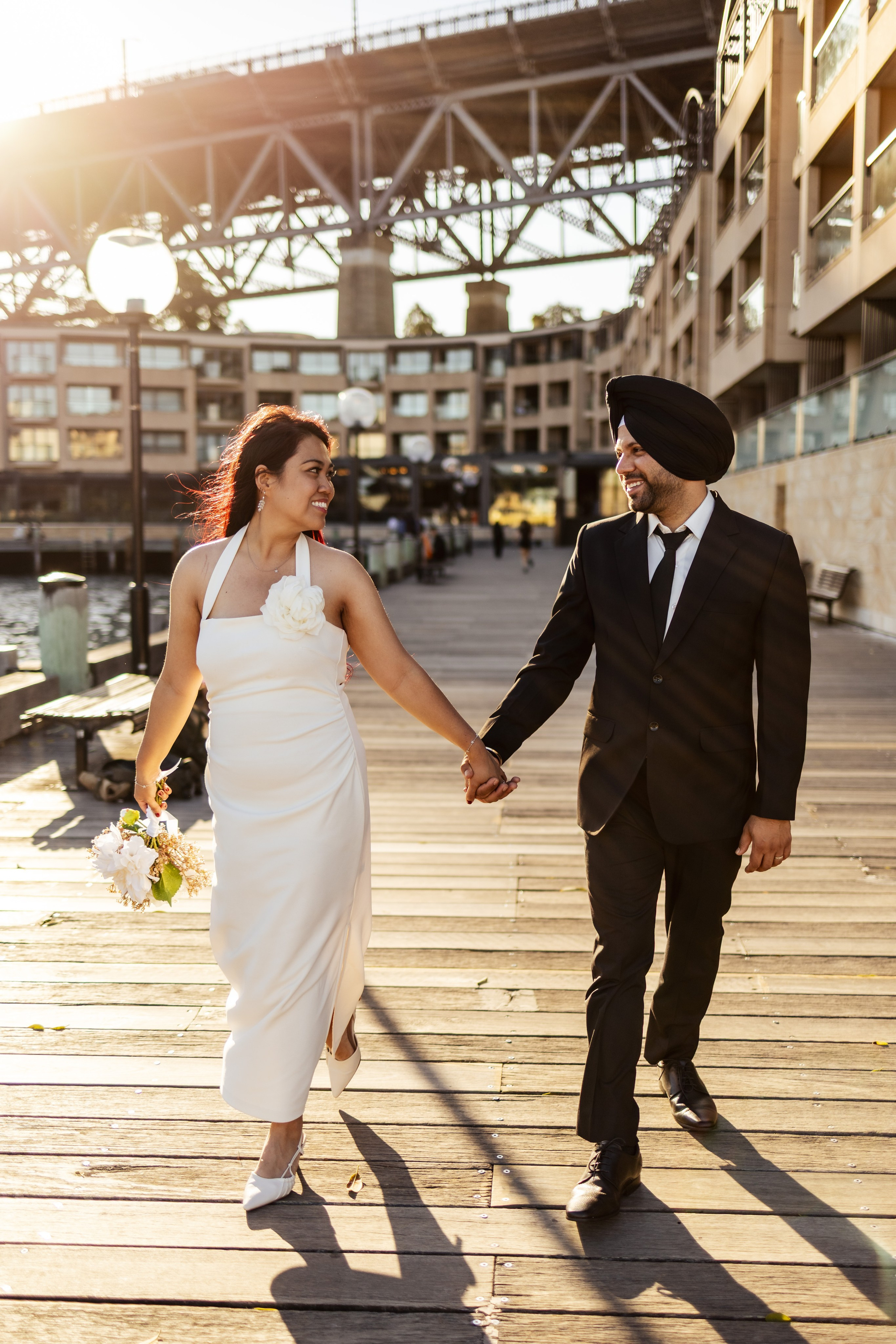 Sunshine and Harminder’s wedding photo session. True Story Photography