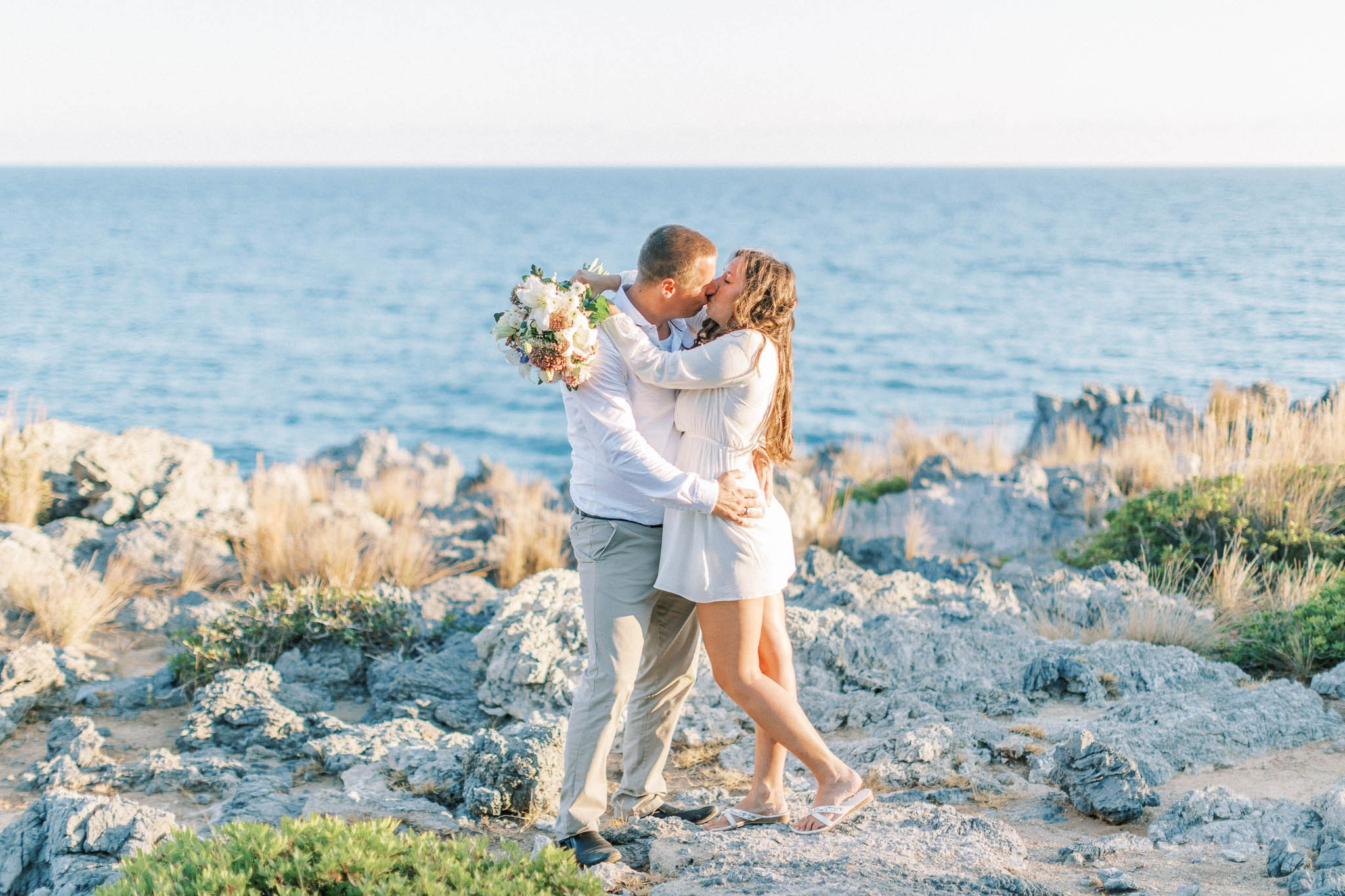 After Wedding Griechenland Kreta Flitterwochen Fotoshooting