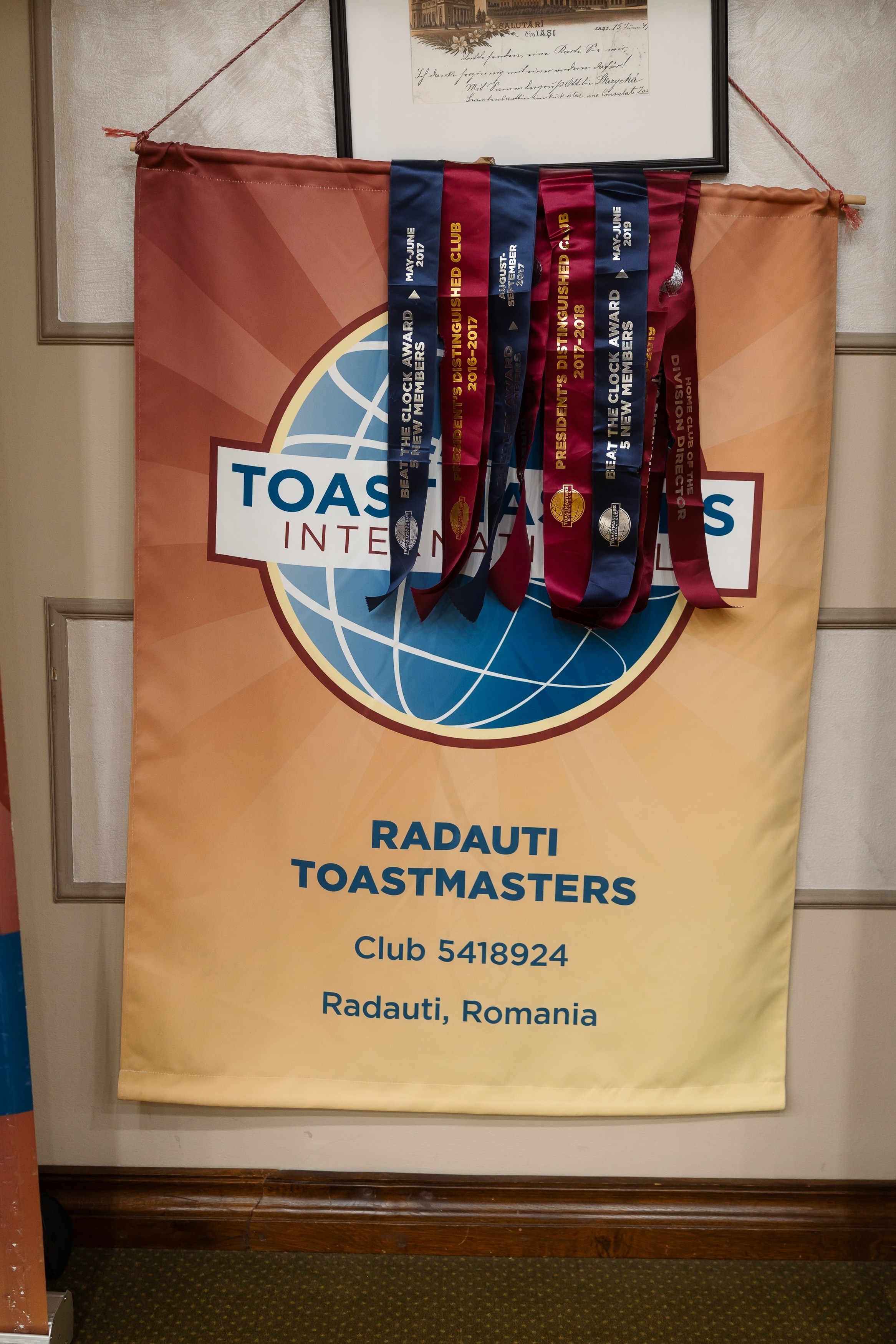 Toastmasters Conference. Marius Ciocan