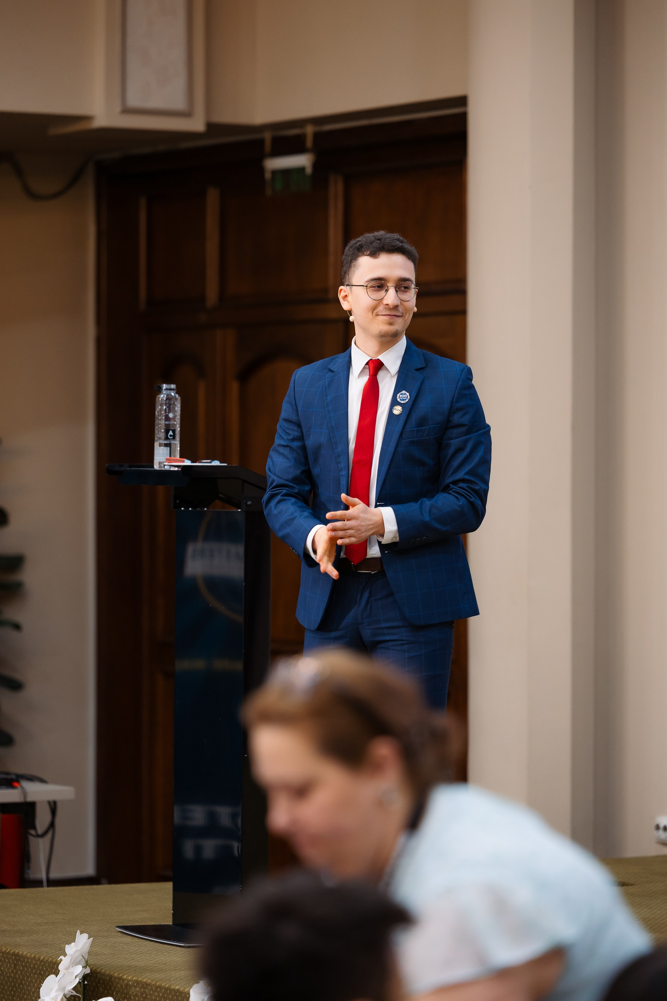 Toastmasters Conference. Marius Ciocan