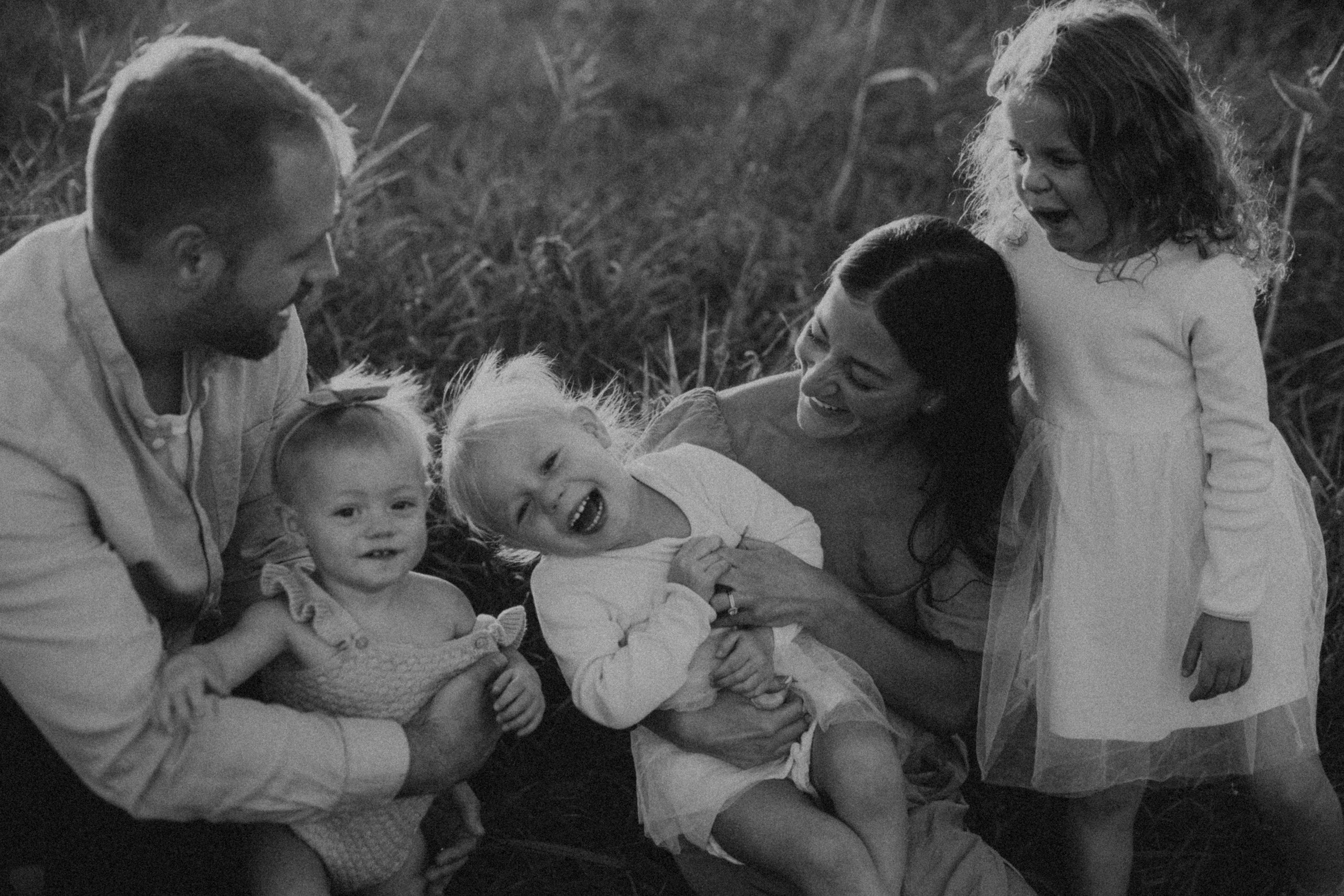 Dustin, Melissa and their sweet little princesses. CAPTURED BY SHANKS PHOTOGRAPHY
