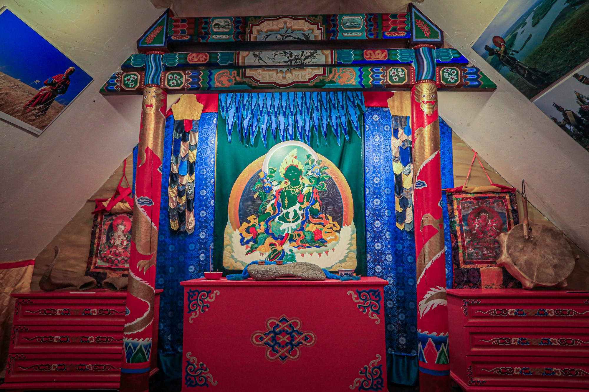 Museum of Mongolia in Buda Ruska near Suwałki. Artist, photographer, graphic designer, dreamer