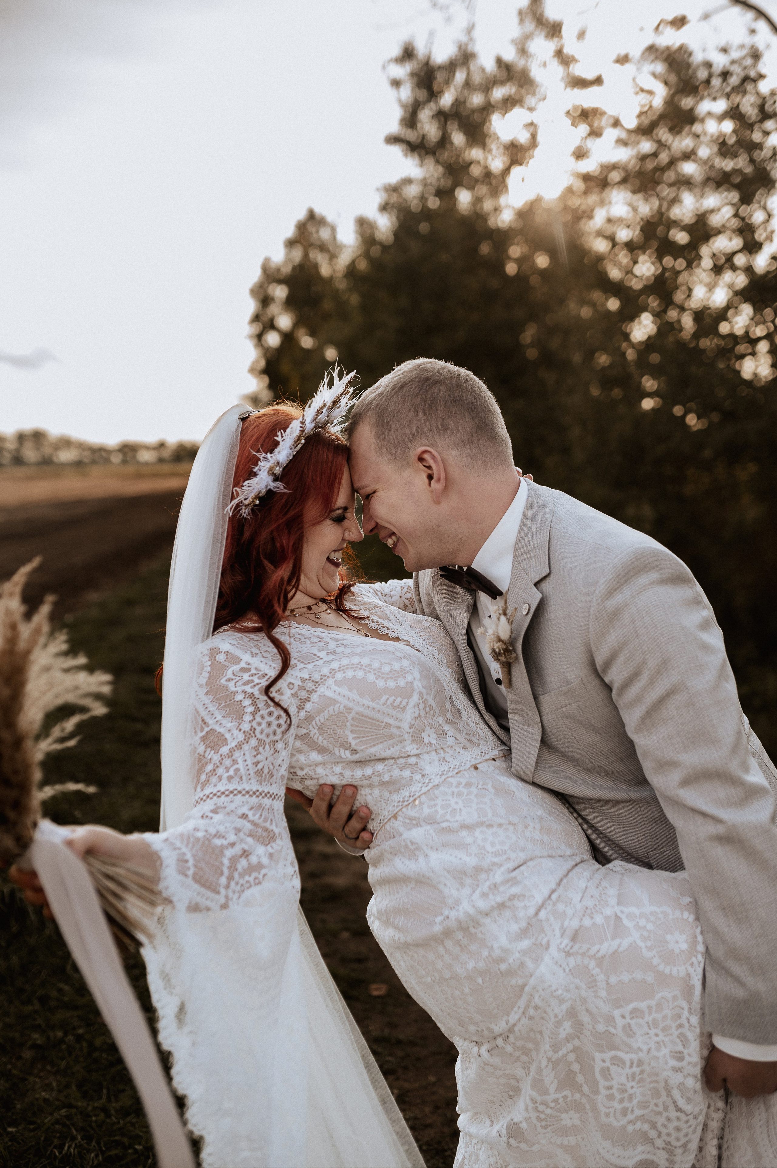 Bohohochzeit, Hochzeit