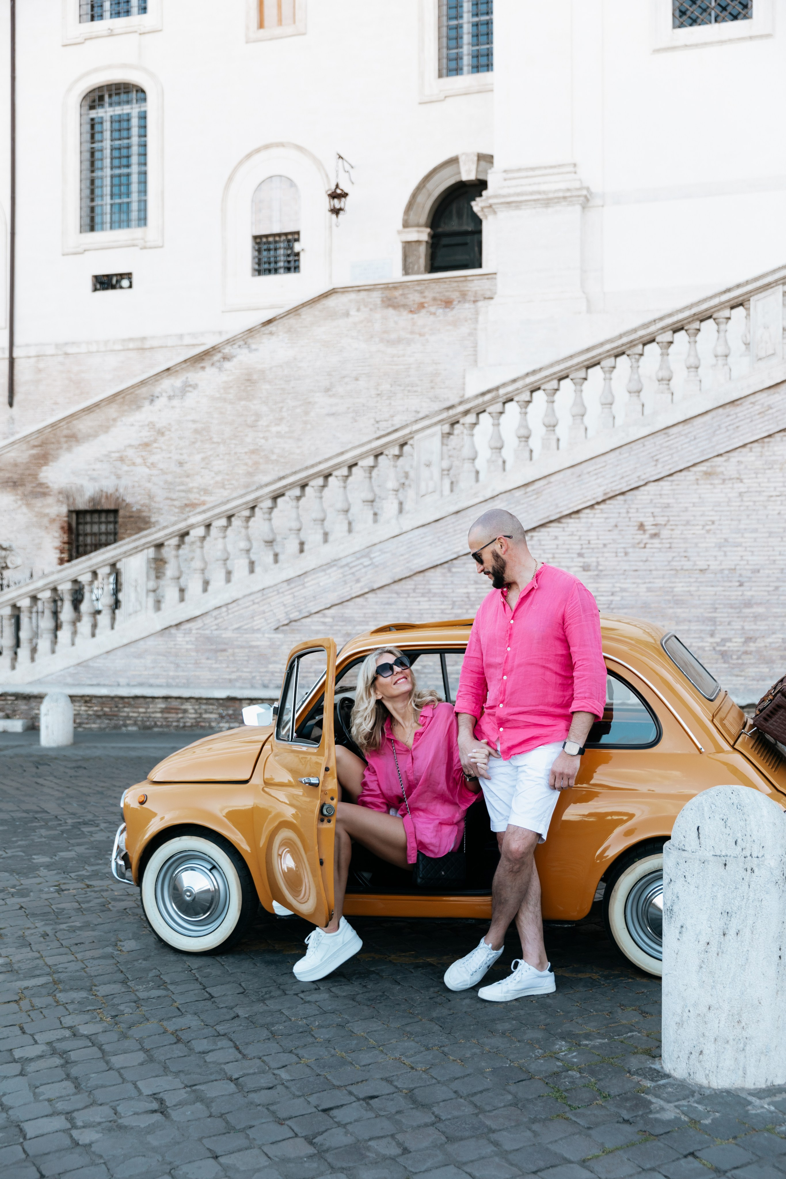 Aija & Sergej. Vacation photoshoot in Rome. Photographer in Rome